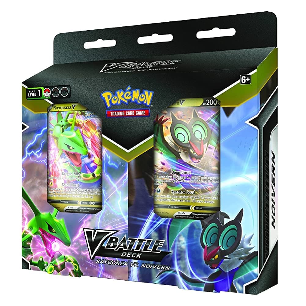 Pokémon V Battle Deck Bundle Rayquaza vs UHaFnir (One at Random) | Card Game | Ages 6+ | 2 Players | 10+ Minutes Playing Time