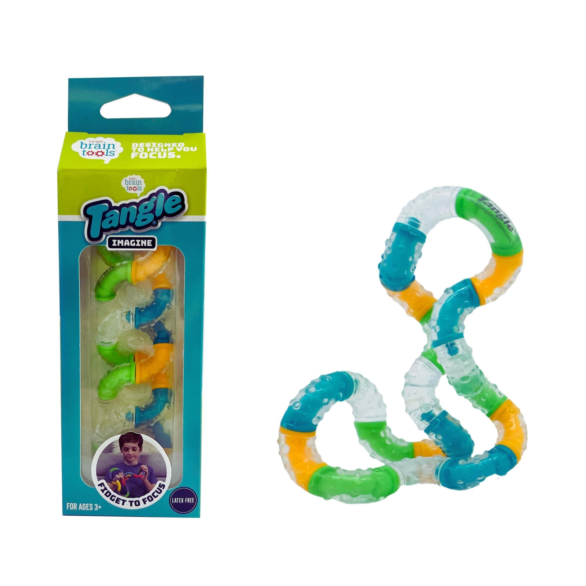 Tangle Fidget to Focus Tangle Multicolor All Ages
