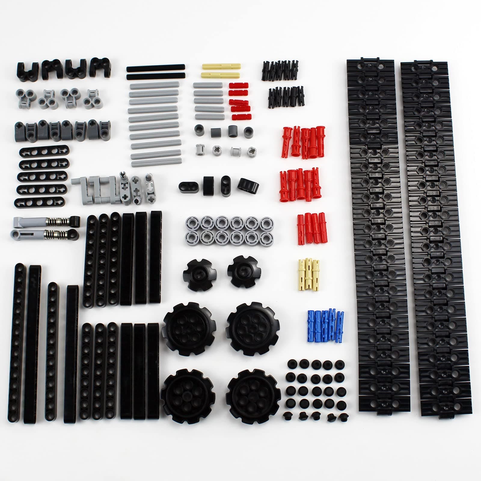 Technic Chain Wheel Part Track System Tank Tracks Compatible with All Major Brands, MOC Parts Tracks for Tanks DIY Accessories (428 pcs)