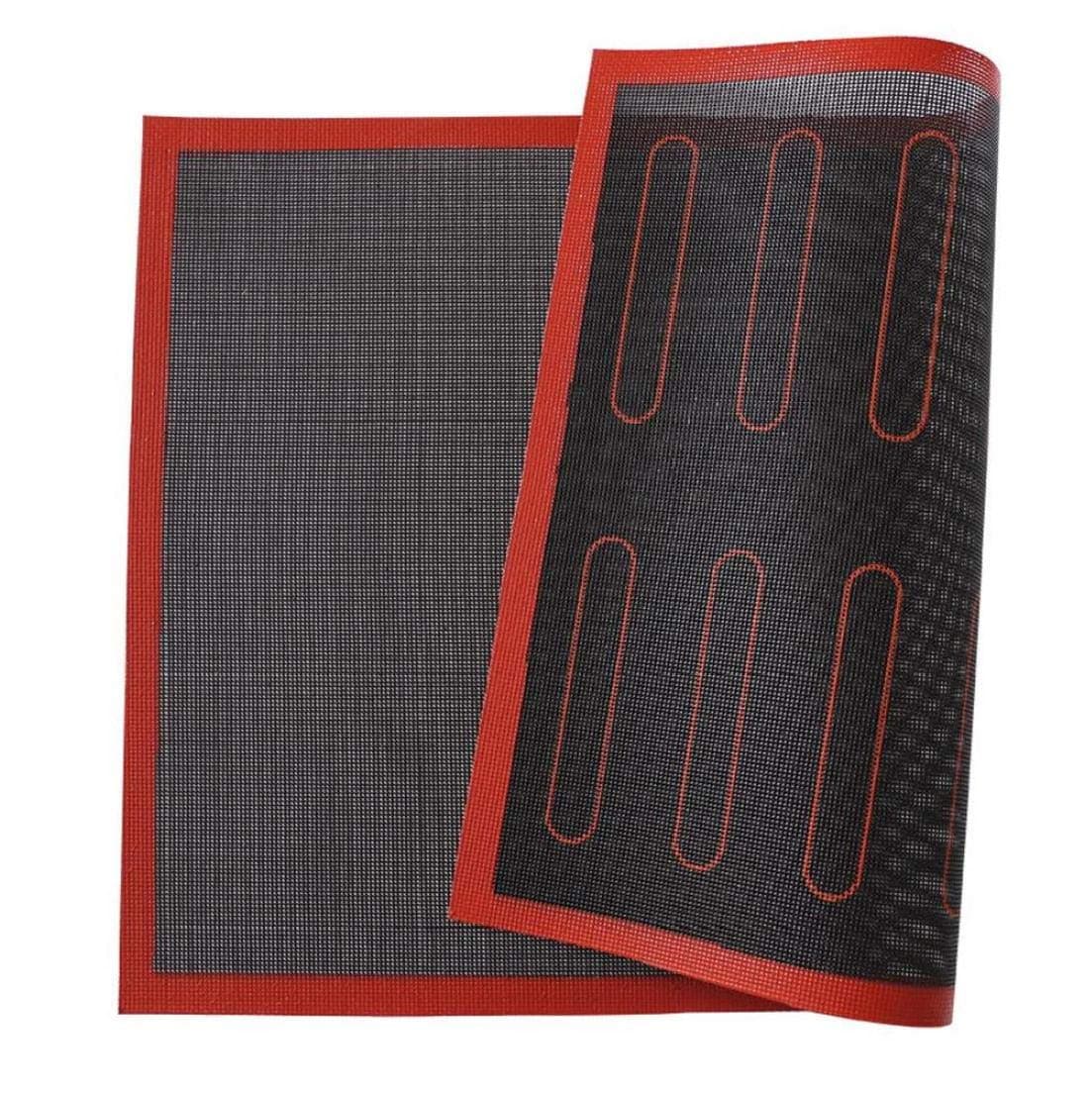 F FABOBJECTS® Non Stick Baking Mat Oven Sheet Liner, for Cookie/Bread//Biscuits/Puff/Eclair Perforated Silicone Pastry Tool | 3