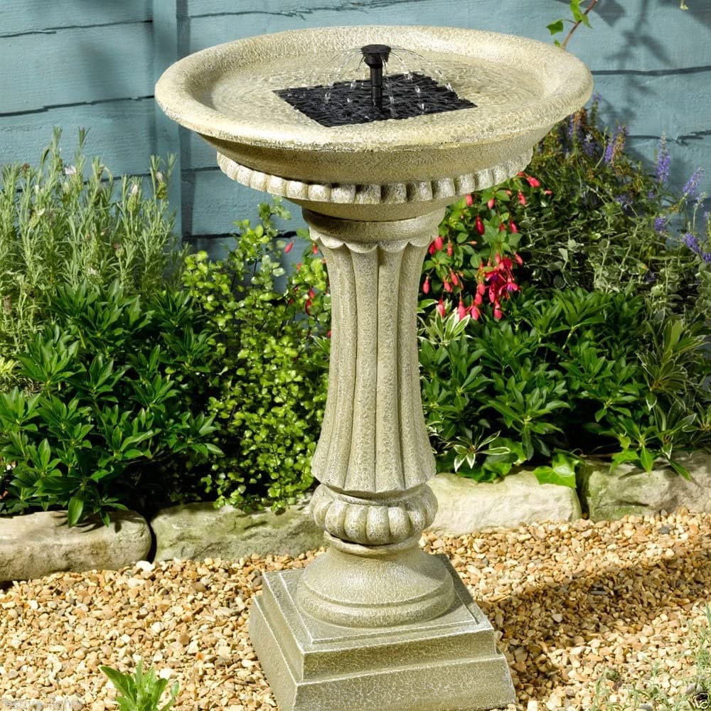 Smart Solar Winchester Birdbath Water Feature