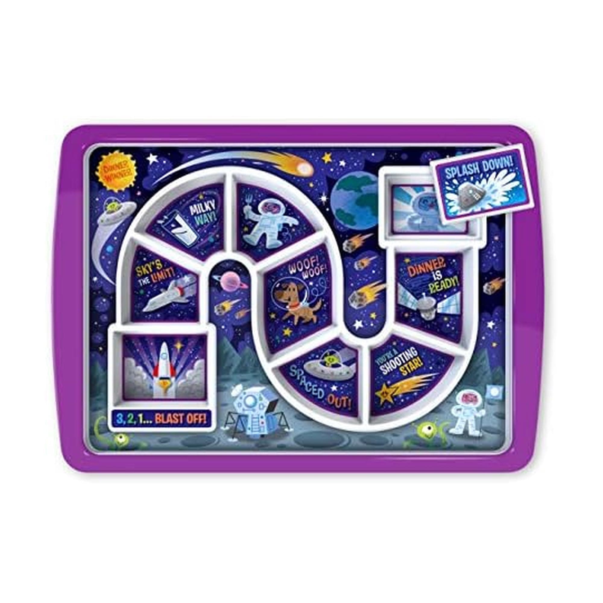 Fred DINNER WINNER Kid's Dinner Tray, Outer Space (Outer Space) (5246637)