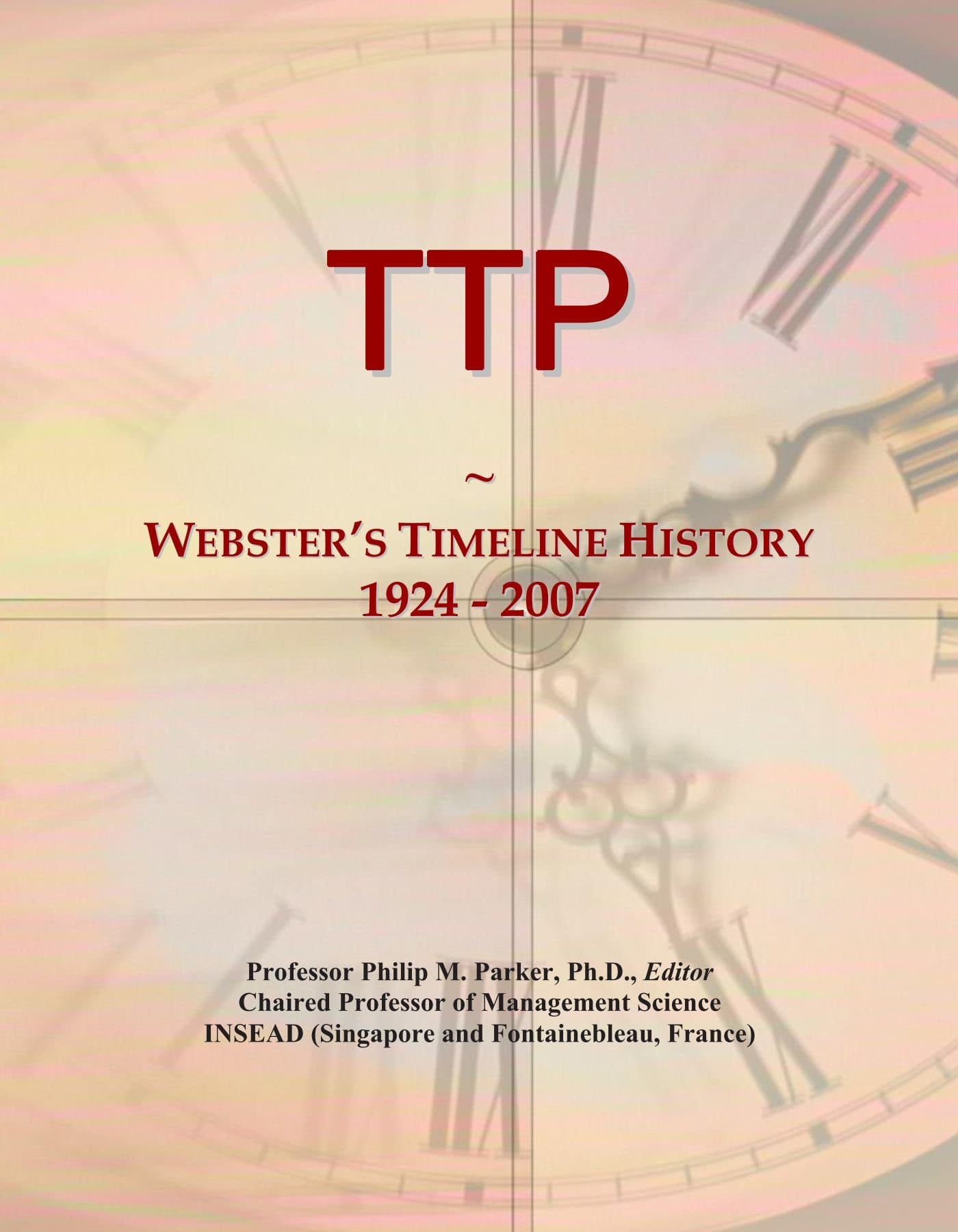 TTP: Webster's Timeline History, 1924 - 2007