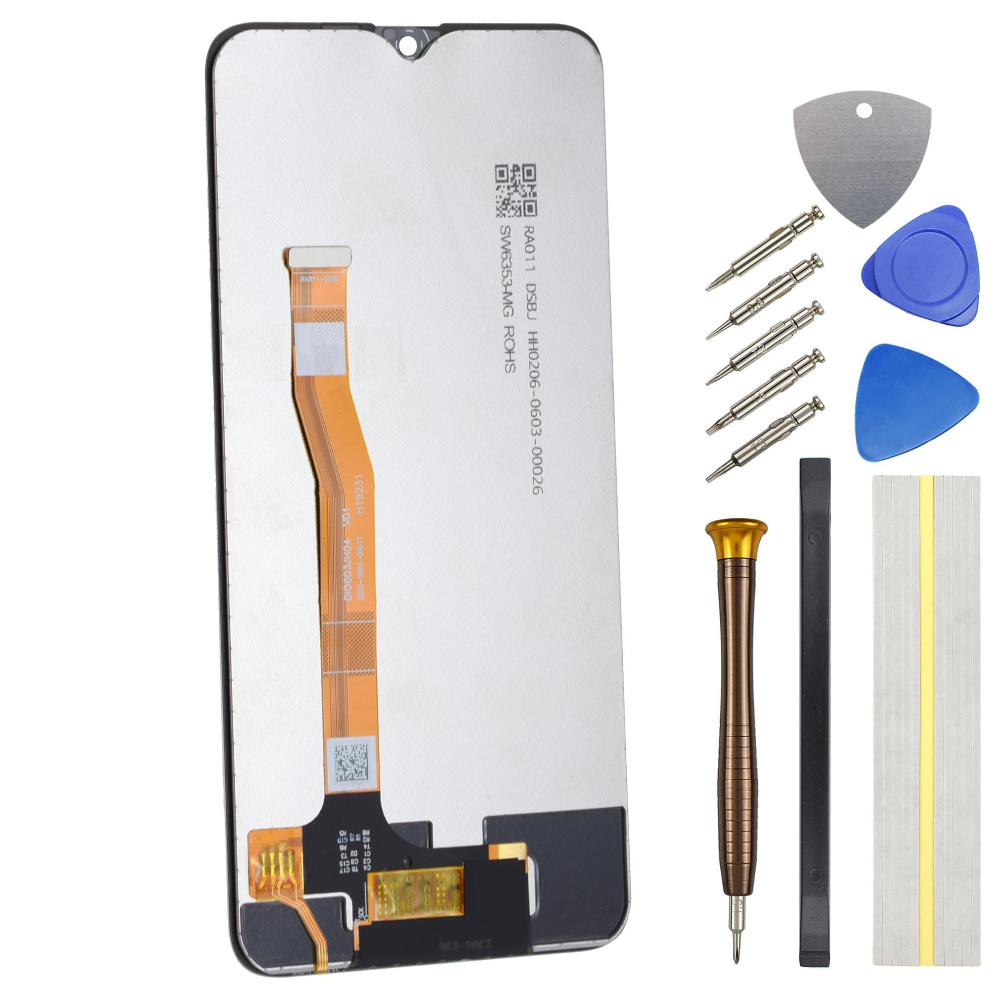 Complete Screen for Realme 3 Pro RMX1851 LCD Display Touch Digitizer Screen Replacement Part include Tool Kit and Adhesive Black 6.3"