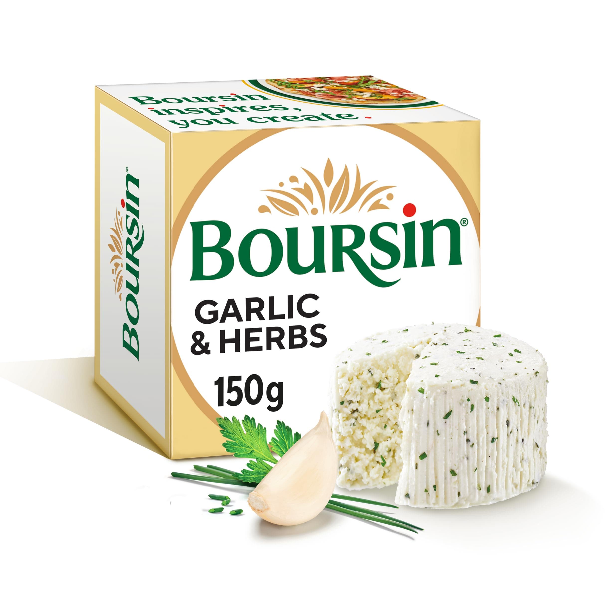 Boursin Garlic and Herb Cheese , 150g