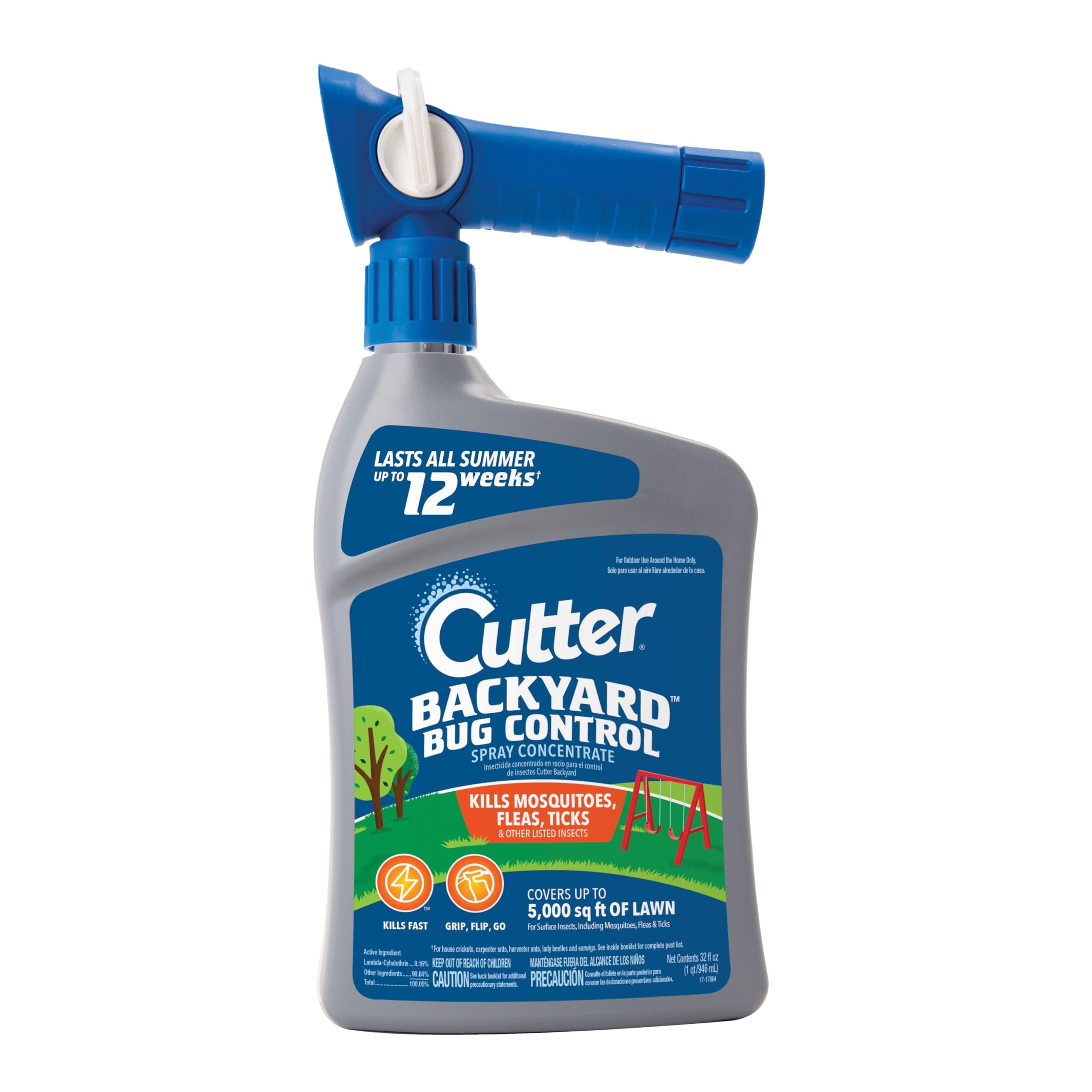 Backyard Bug Control Spray Concentrate, 32-Ounce