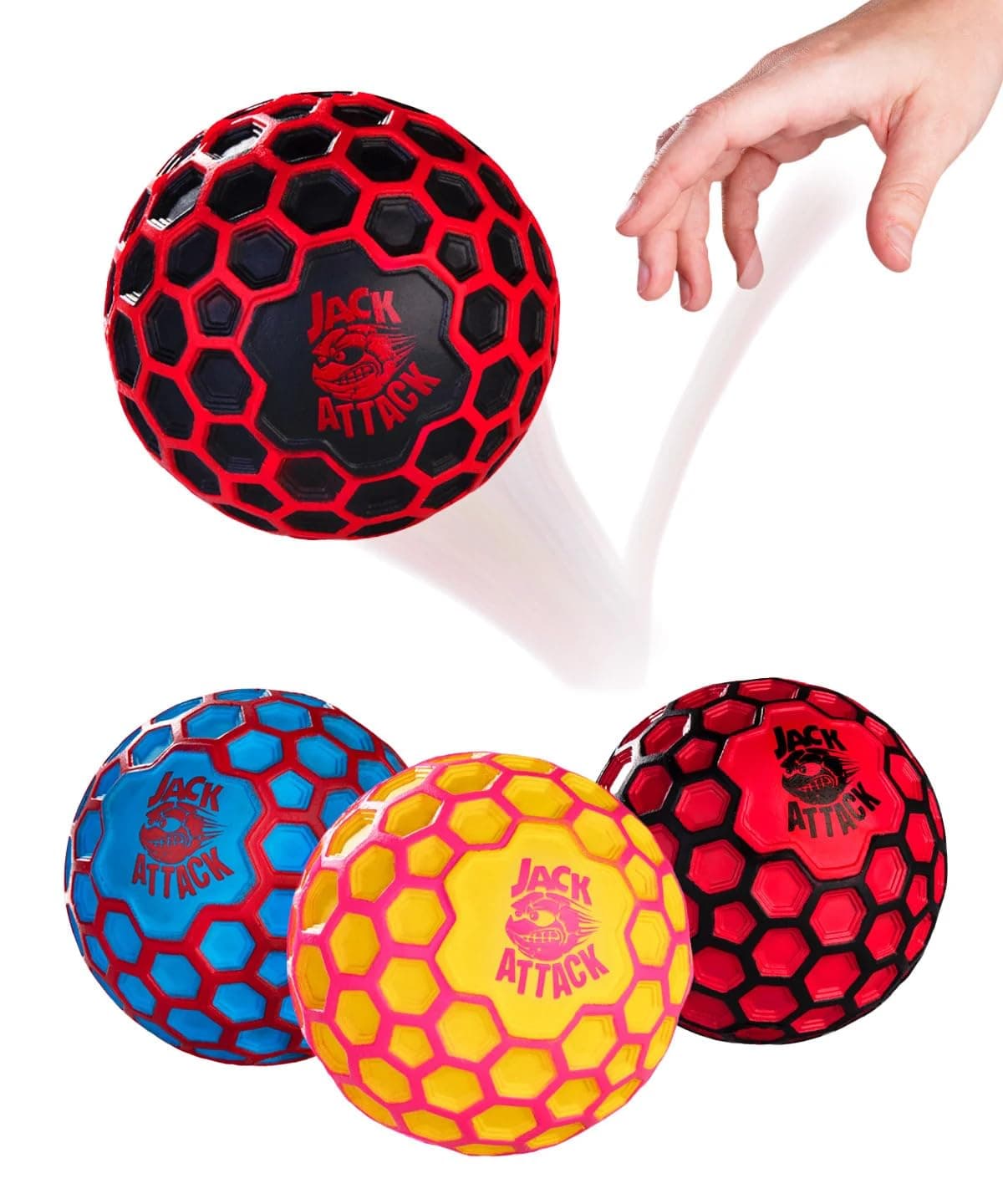 Jack Attack Hex Crazy High Bounce Ball