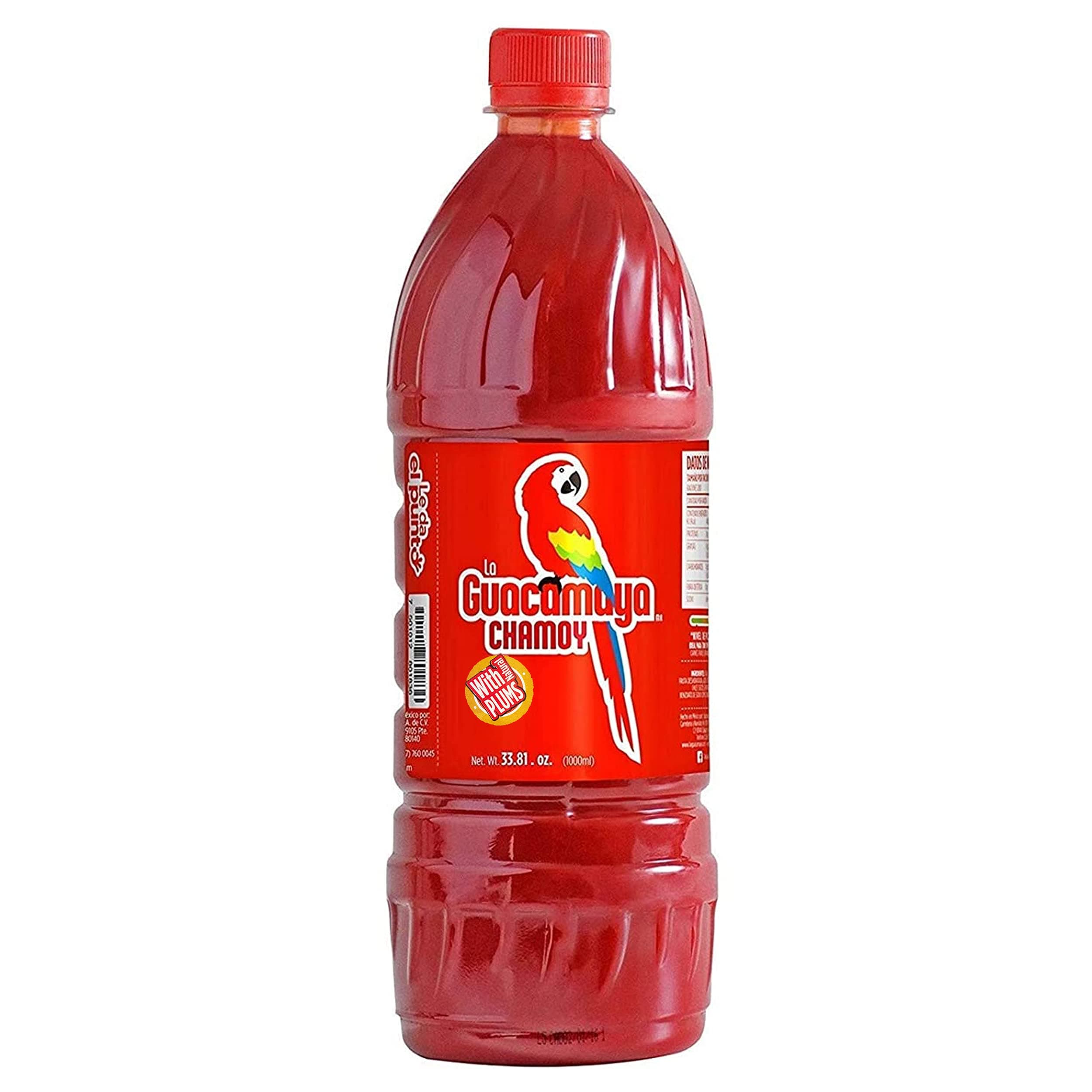 La Guacamaya Chamoy (33.81 fl oz) - Chamoy Candy - Chamoy Dip - Chamoy Sauce for Fruit - Chamoy Paste - Chamoy Rim Paste