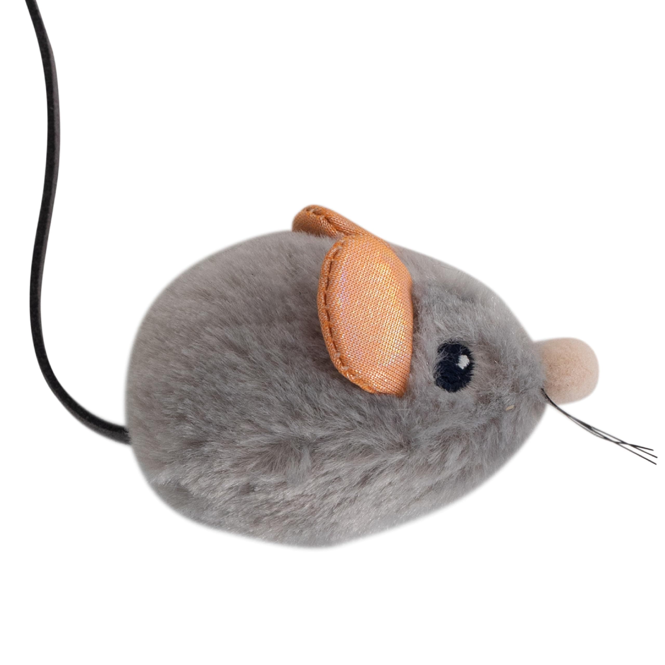 Squeak Squeak Mouse Plush Cat Toy