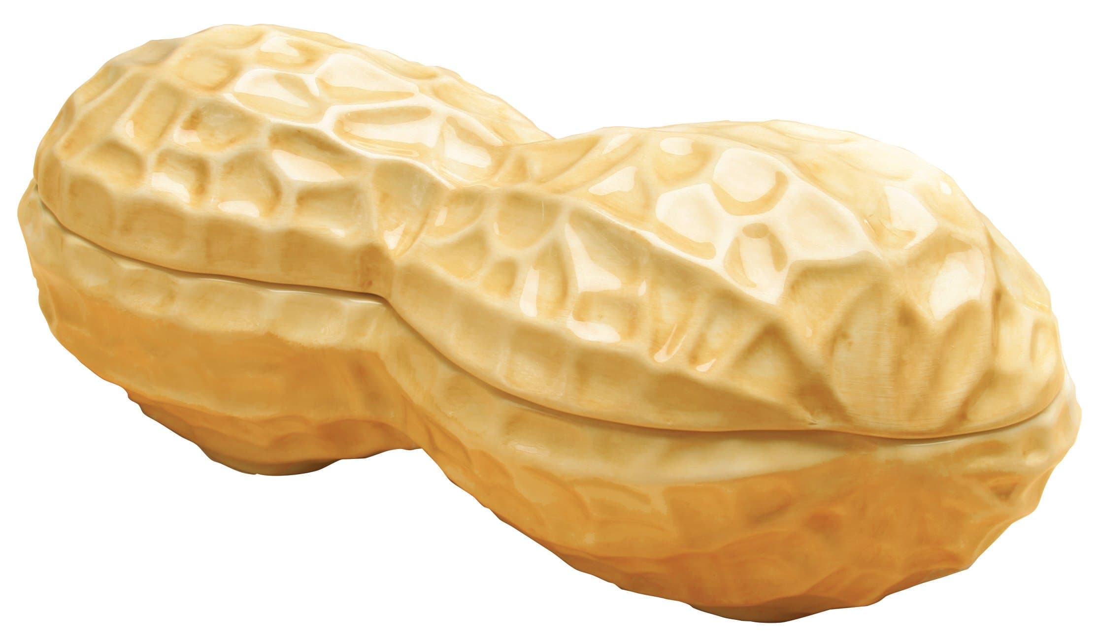 SUMMIT COLLECTION Peanut Collectible Vegetable Ceramic Container