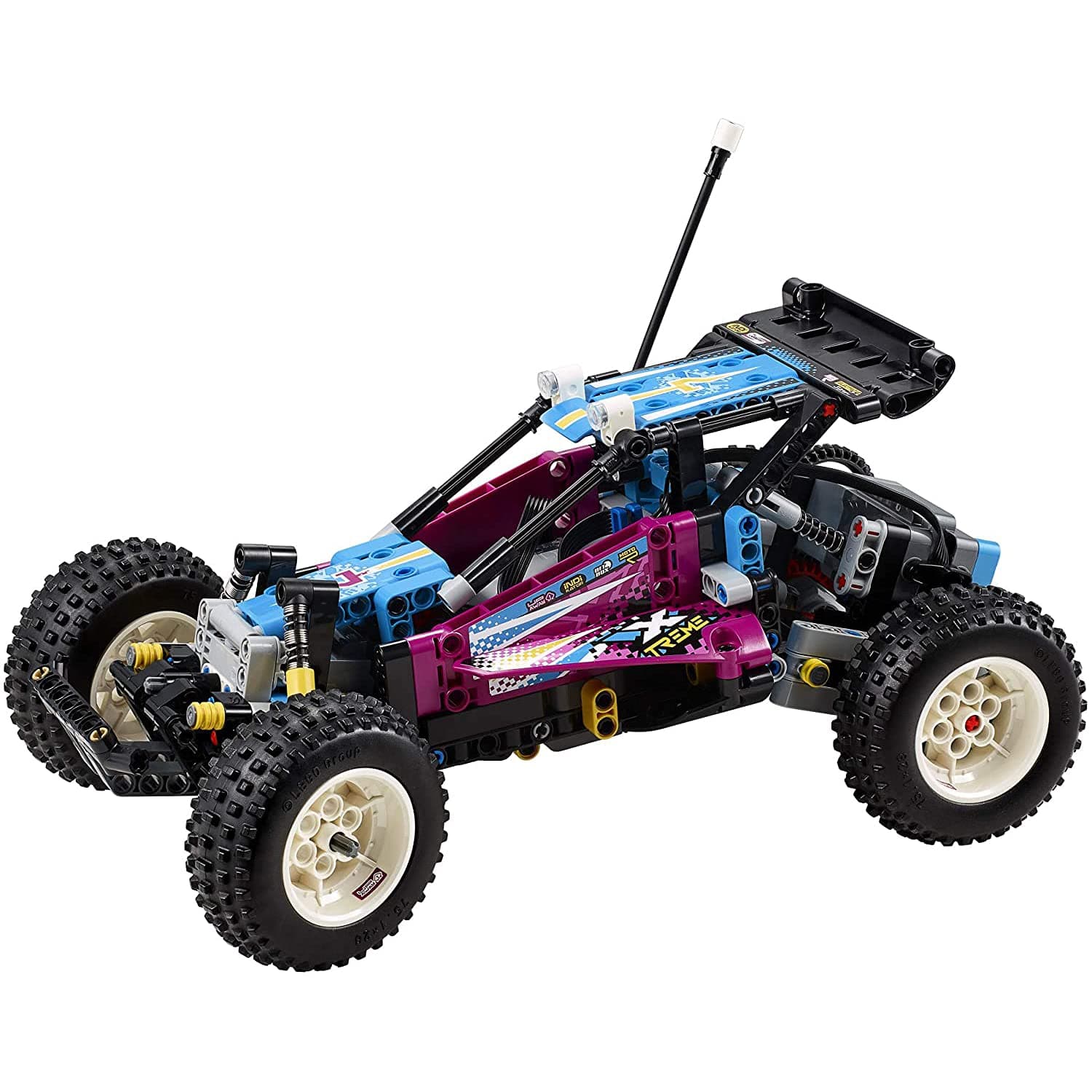 Technic Off-Road Buggy 42124 Model Building Kit; App-Controlled Retro RC Buggy Toy for Kids, New 2021 (374 Pieces)