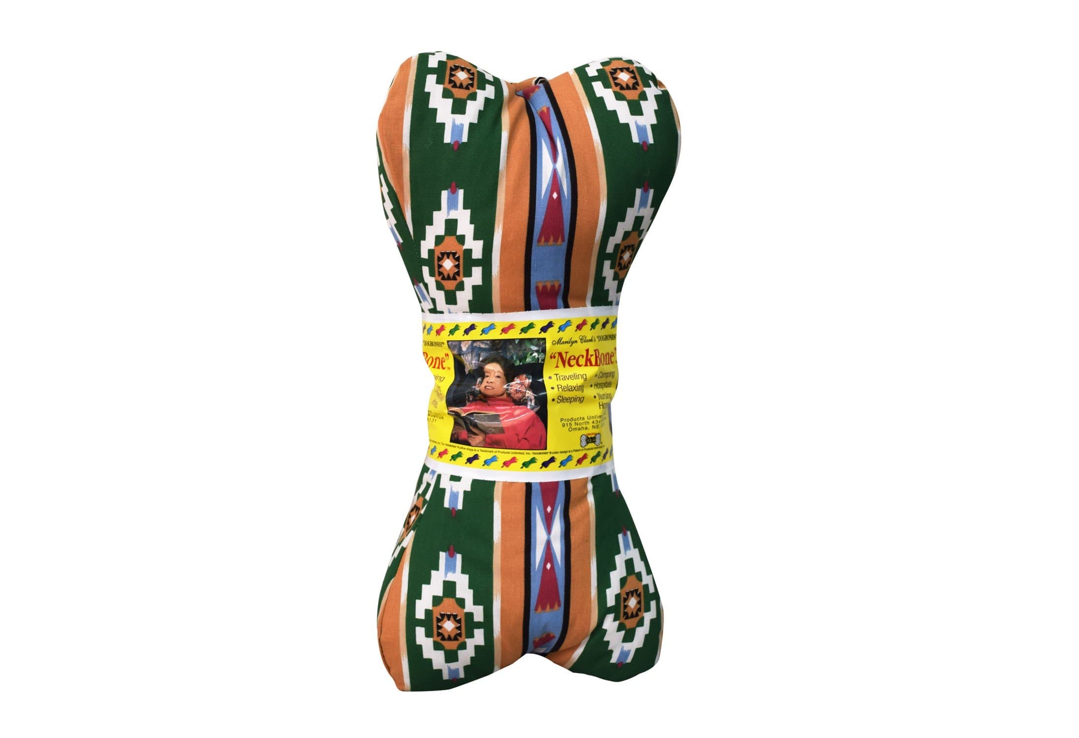 FLIGBLZ Original Bones NeckBone -Aztec Pattern (Green)