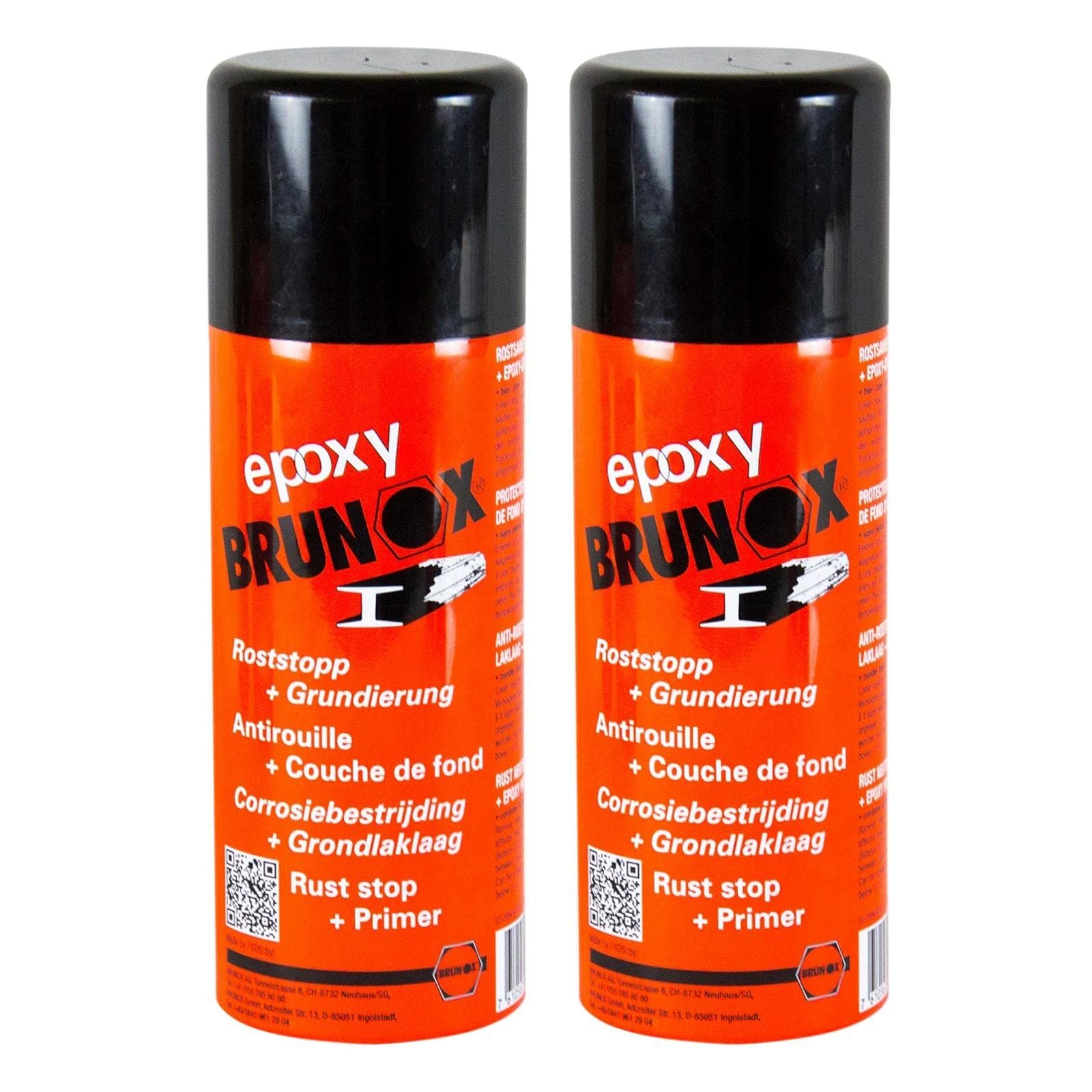 2 x Epoxy Rust Converter Rust Protection Primer 400 ml
