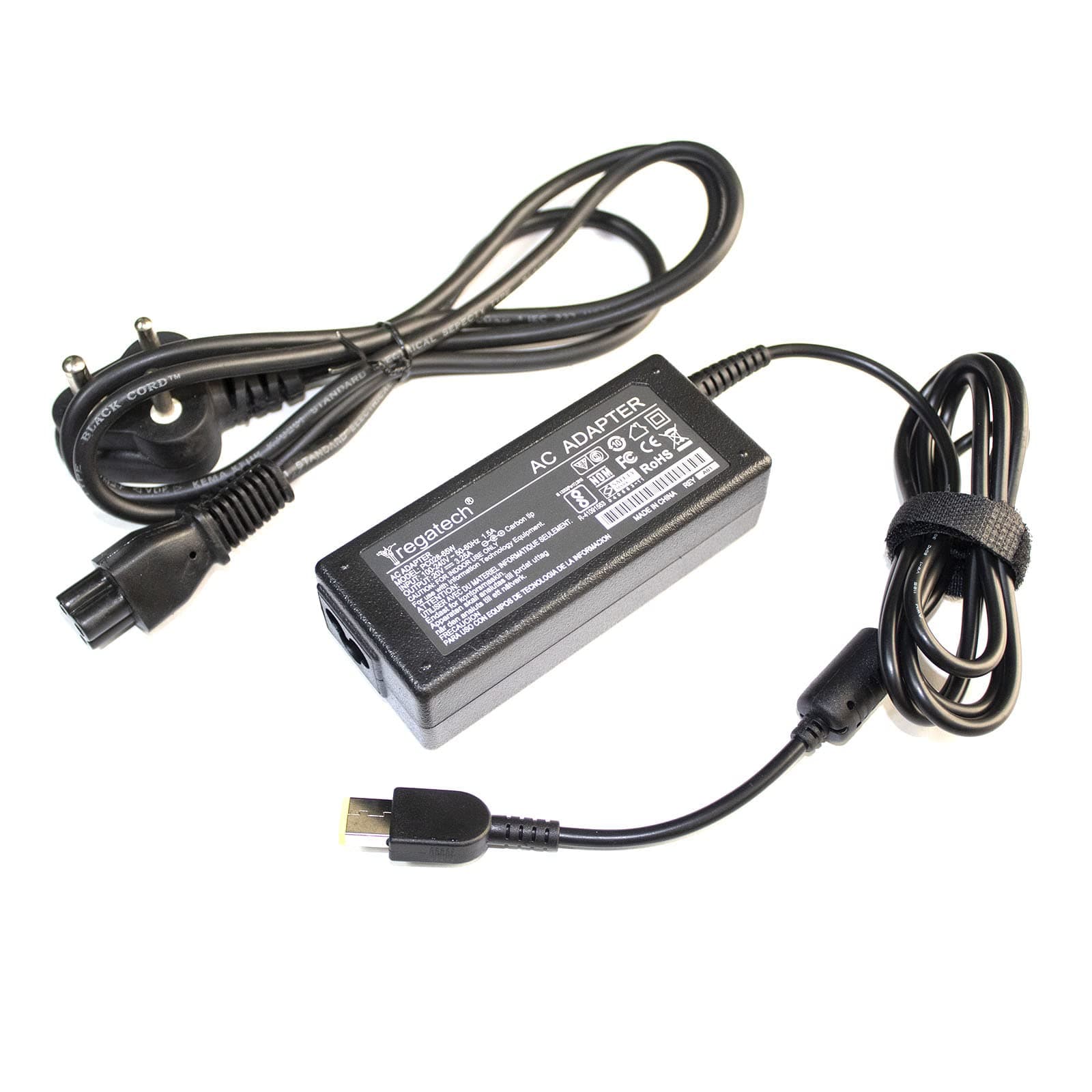 Regatech 65W Compatible for Leno Flex 3 80LX000EUS, Flex 3 80LX000GUS, Flex 3 80LX000JUS, Flex 3 80LX000KCF, Flex 3 80LX000MCF Laptop Power Adapter Battery Charger 20V 3.25A