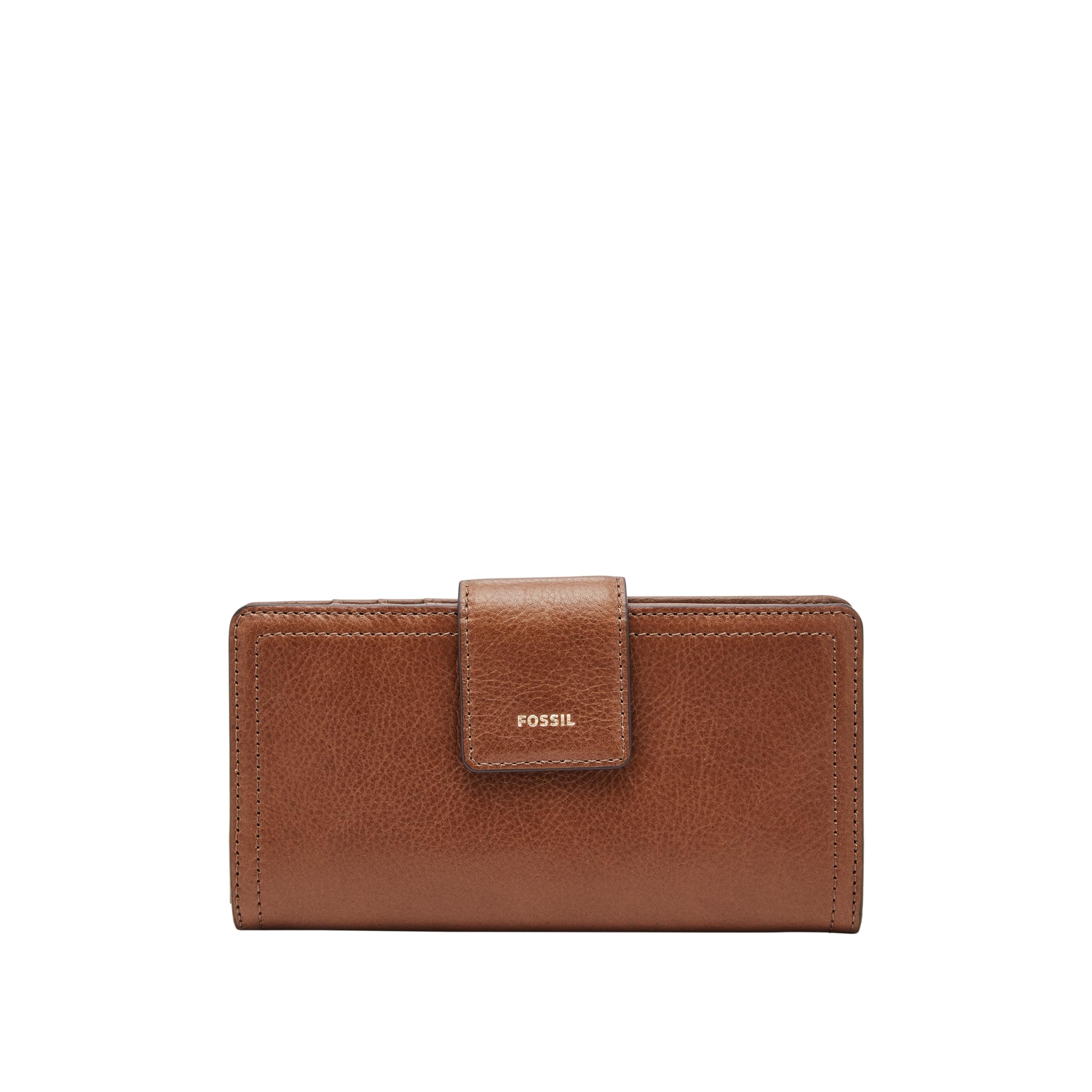 Fossil Logan Tab Clutch - Brown