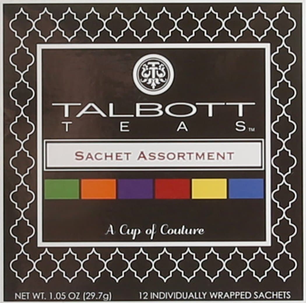 Talbott Teas Sachet Cube, Assortment, 1.05 Ounce