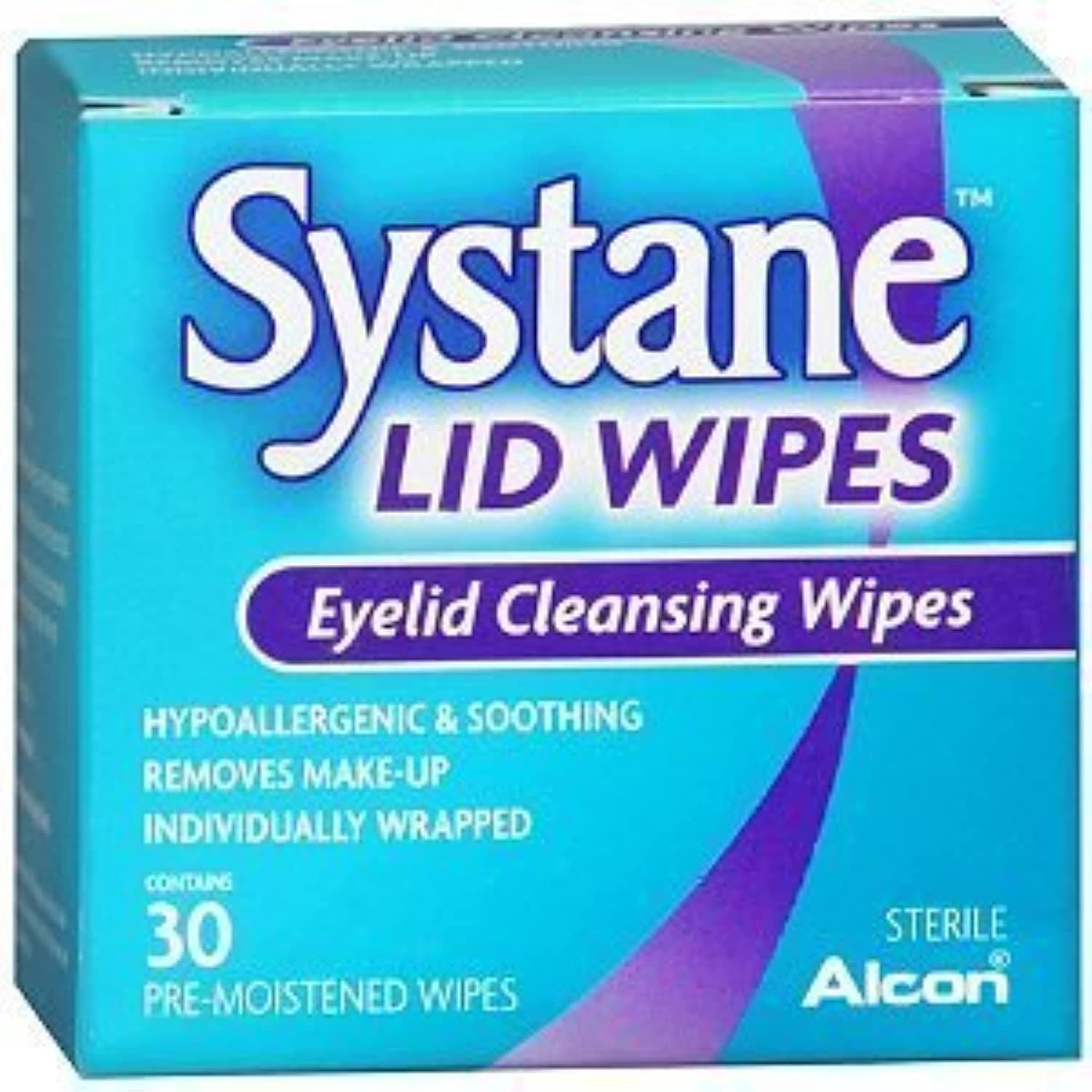 Eyelid Cleansing Wipes, 30 Count