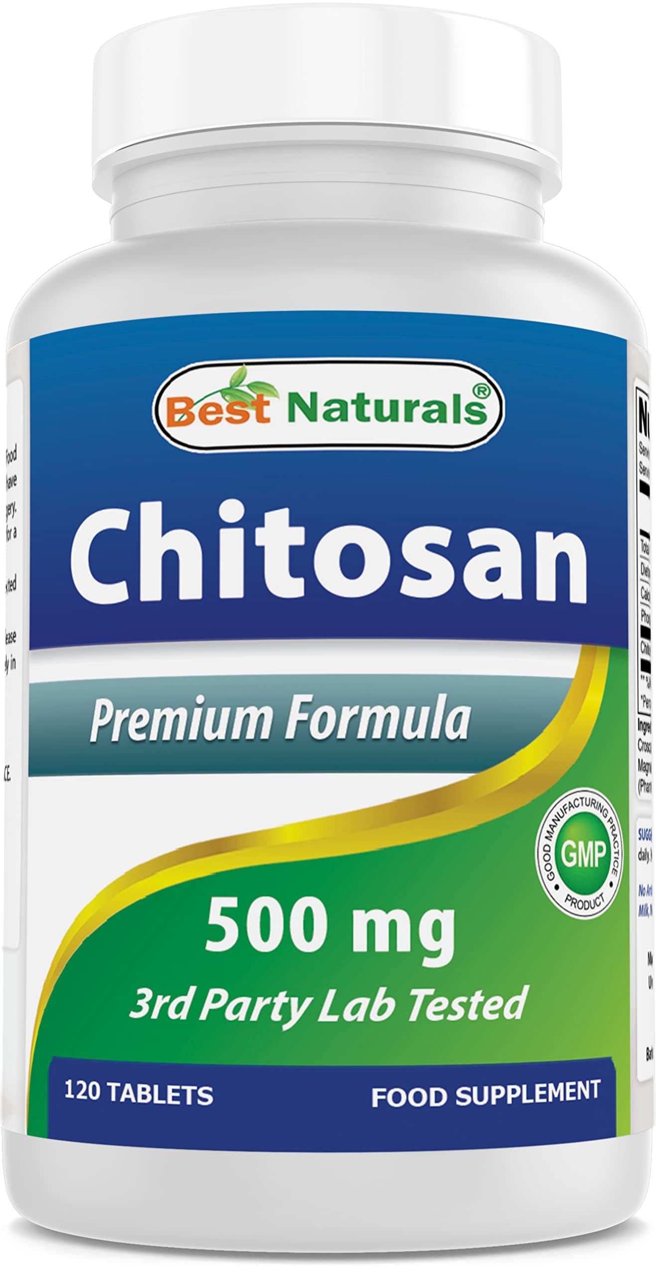 Chitosan -- 500 mg -- 120 Tablets