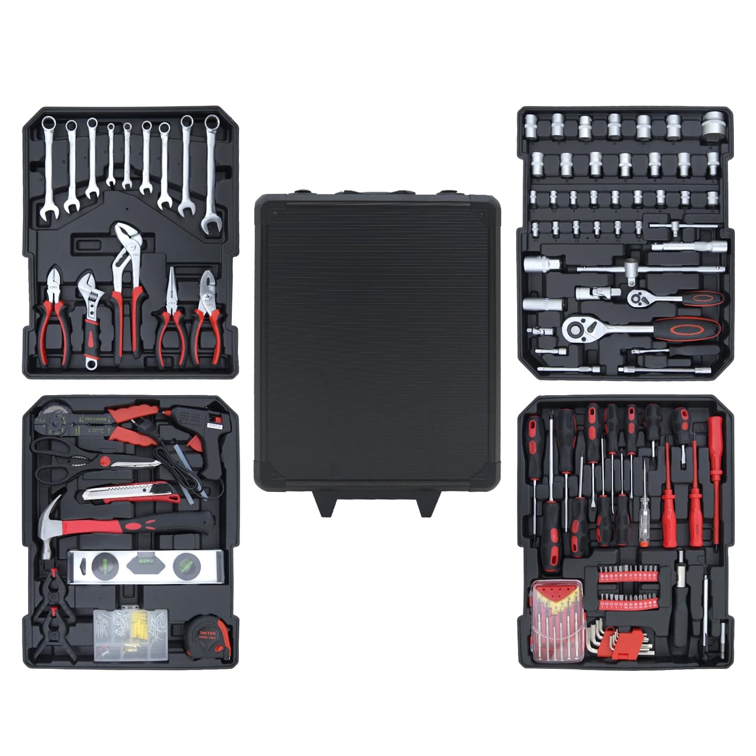 Complete Home Tool Set – 399Pcs Versatile Tool Kit for Home Repair and Maintenance - Compact and Lightweight