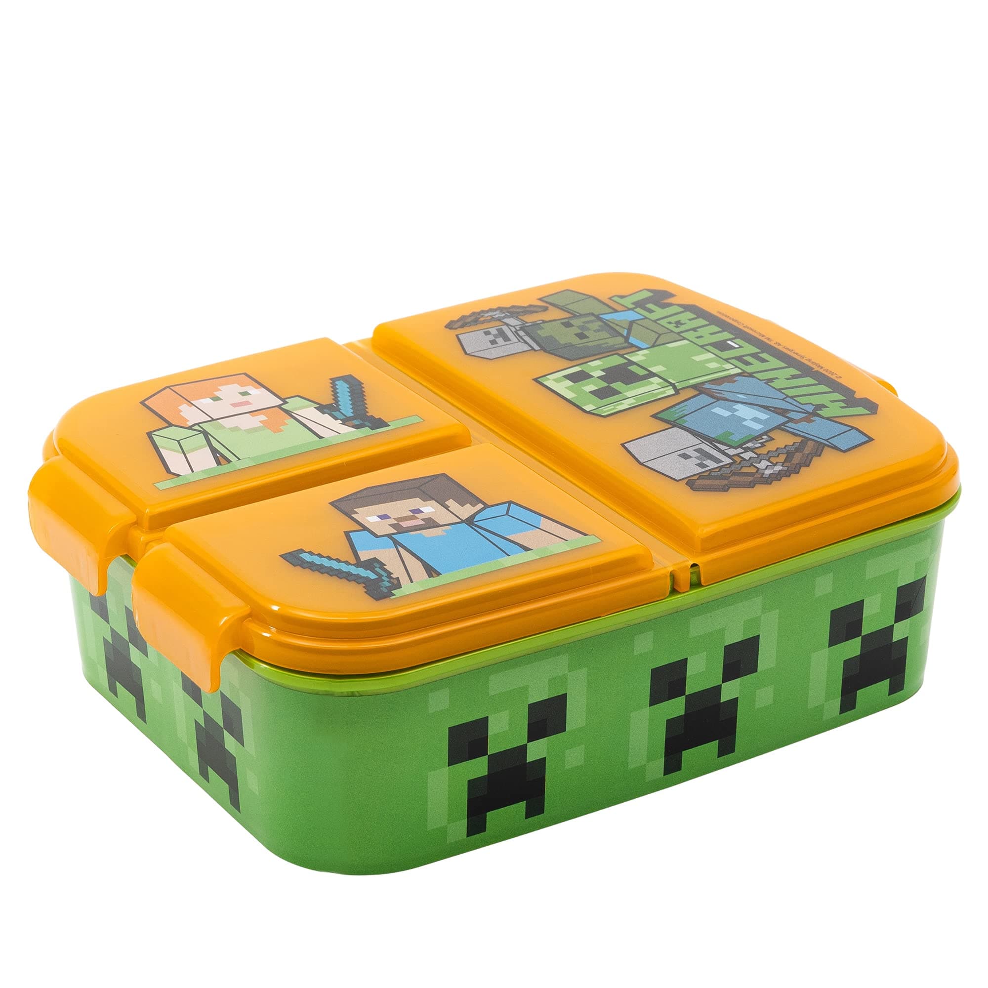 Minecraft Multi Compartment Lunch Box