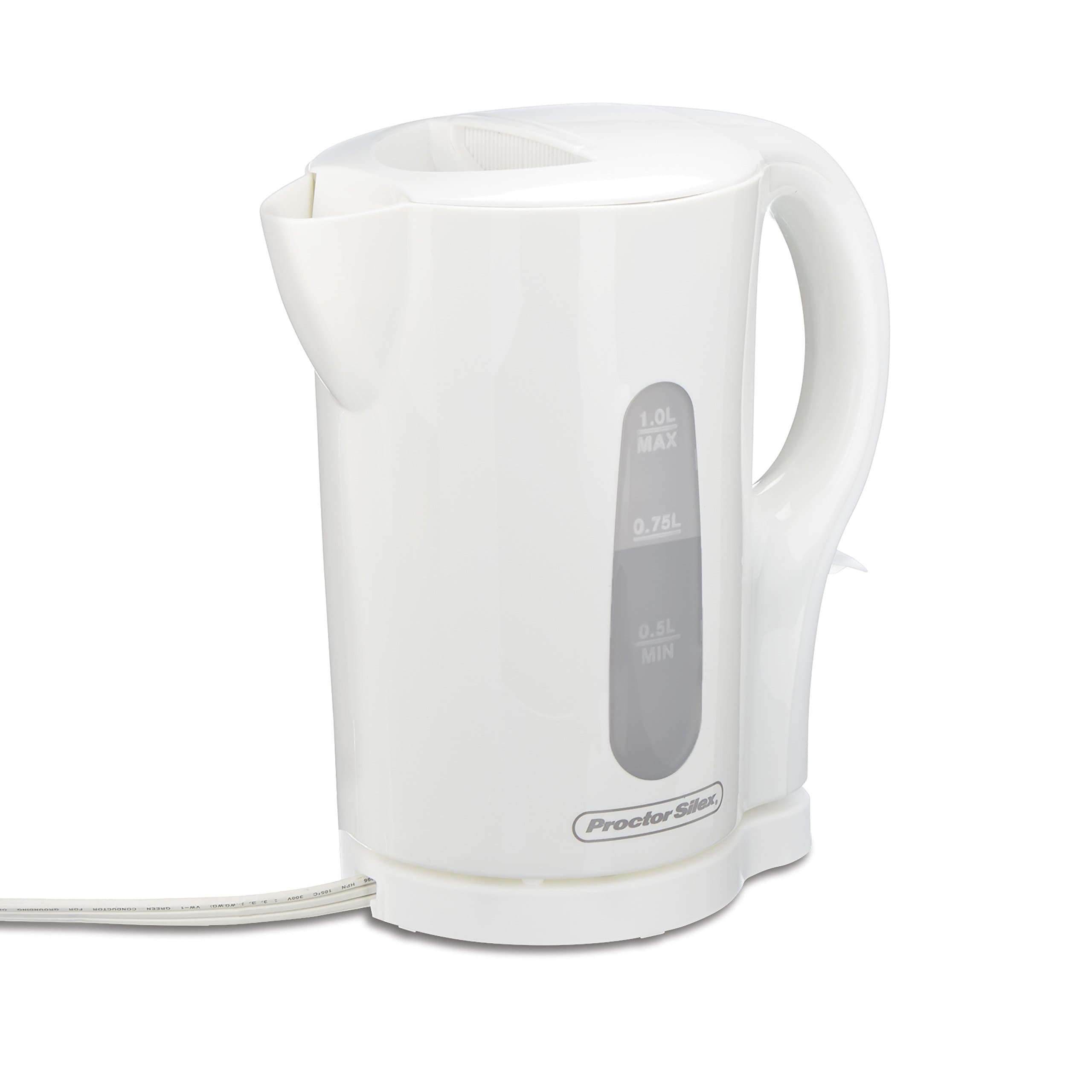 1 Liter Electric Tea Kettle, Water Boiler & Heater