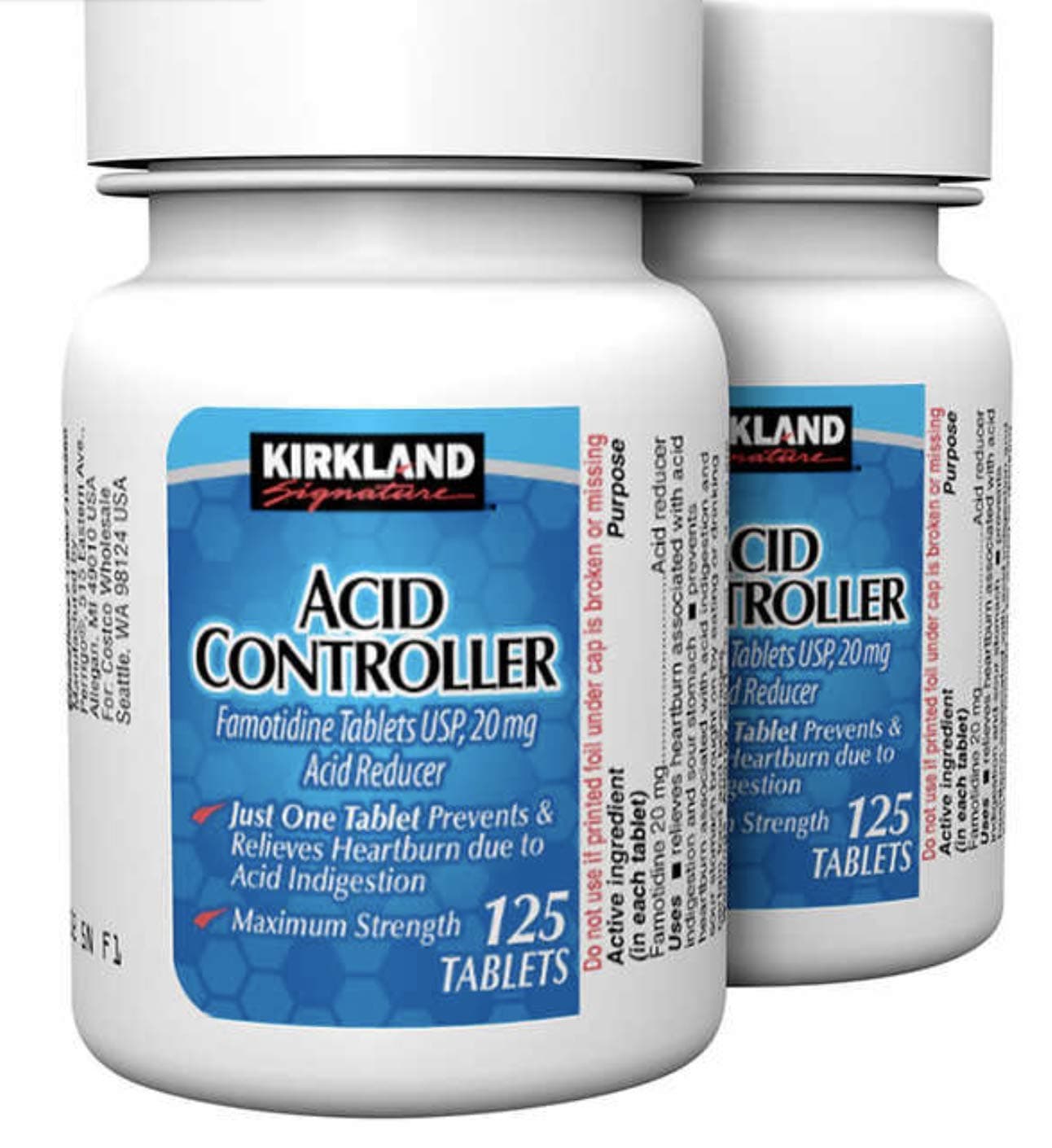Signature Acid Controller 20mg, 250 Count Tablets
