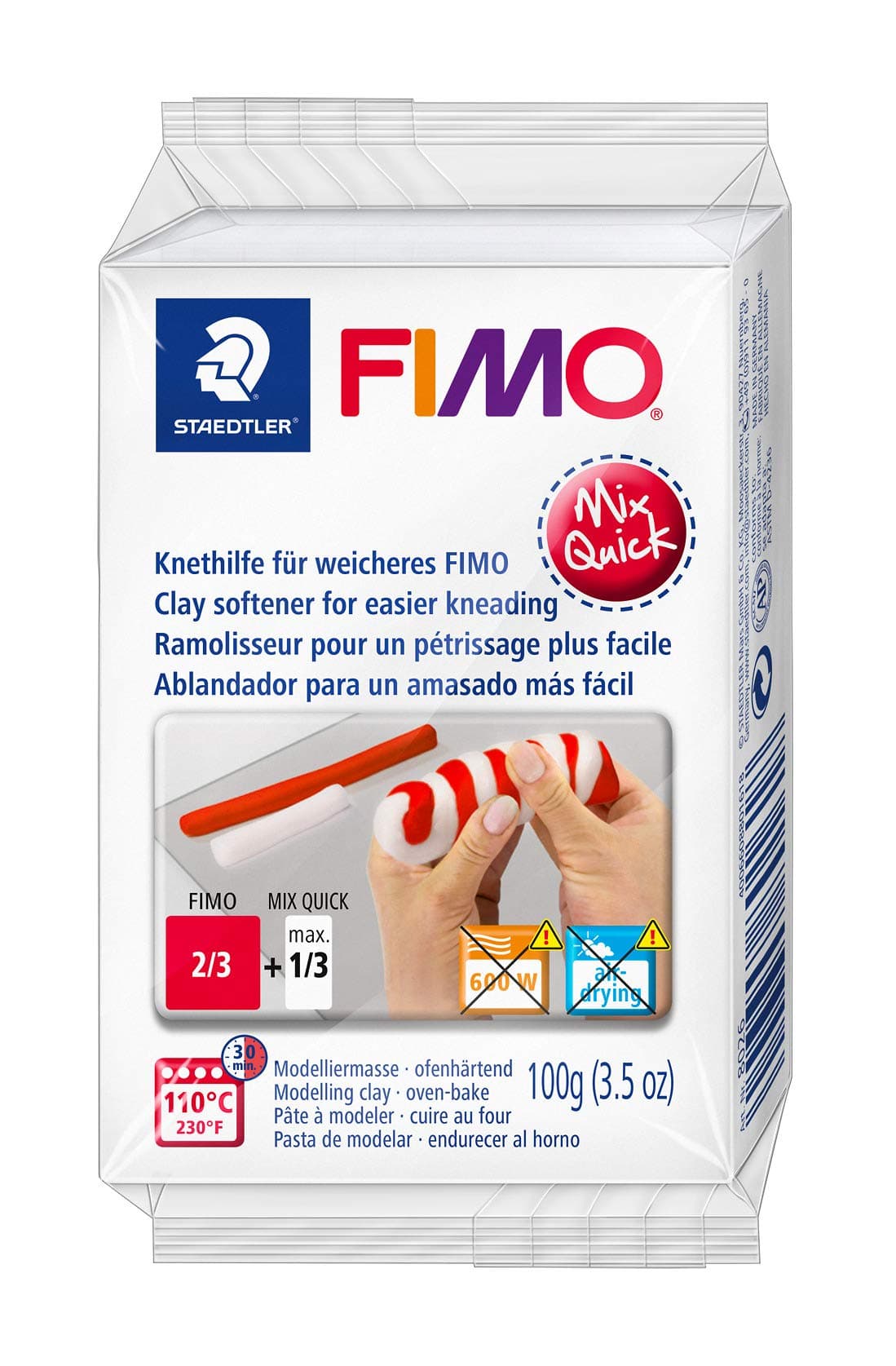 Staedtler - Fimo Accessories - Modeling paste 100 g - Petrir modeling and baking household