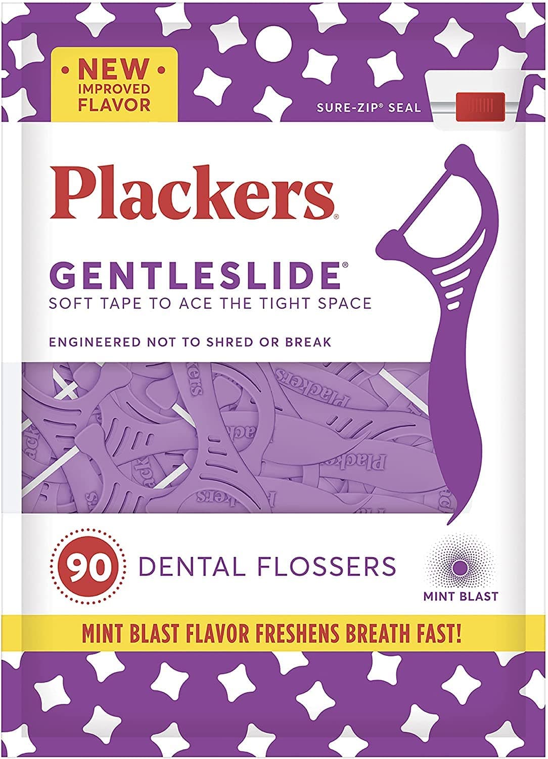 Gentleslide Flosser, 90 Count