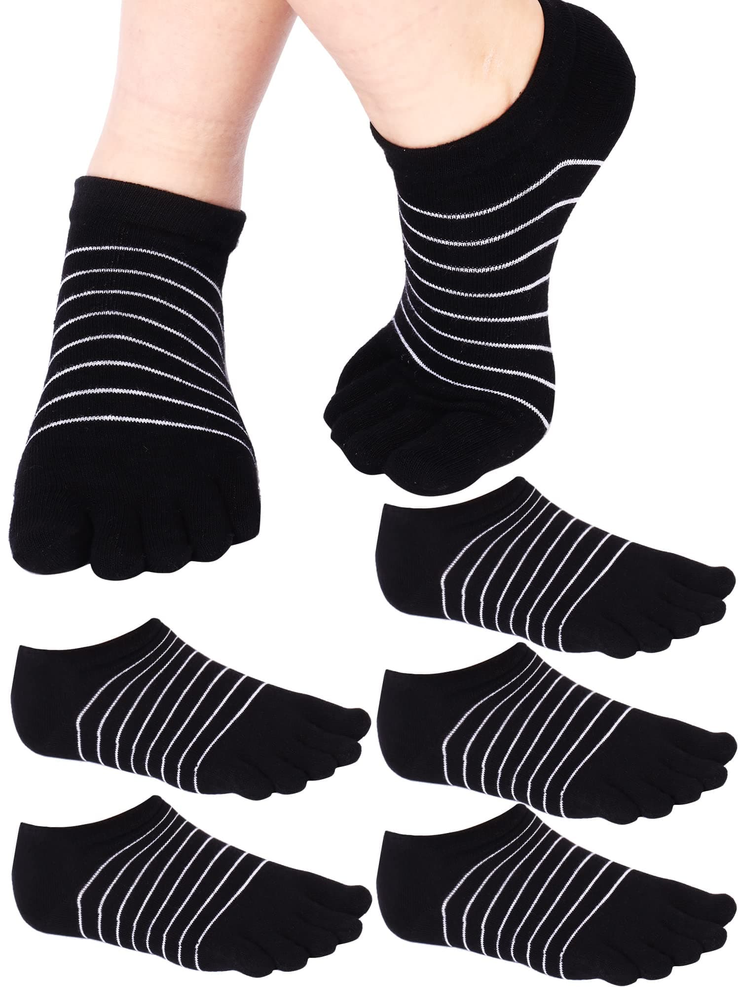Stripe Toe Socks
