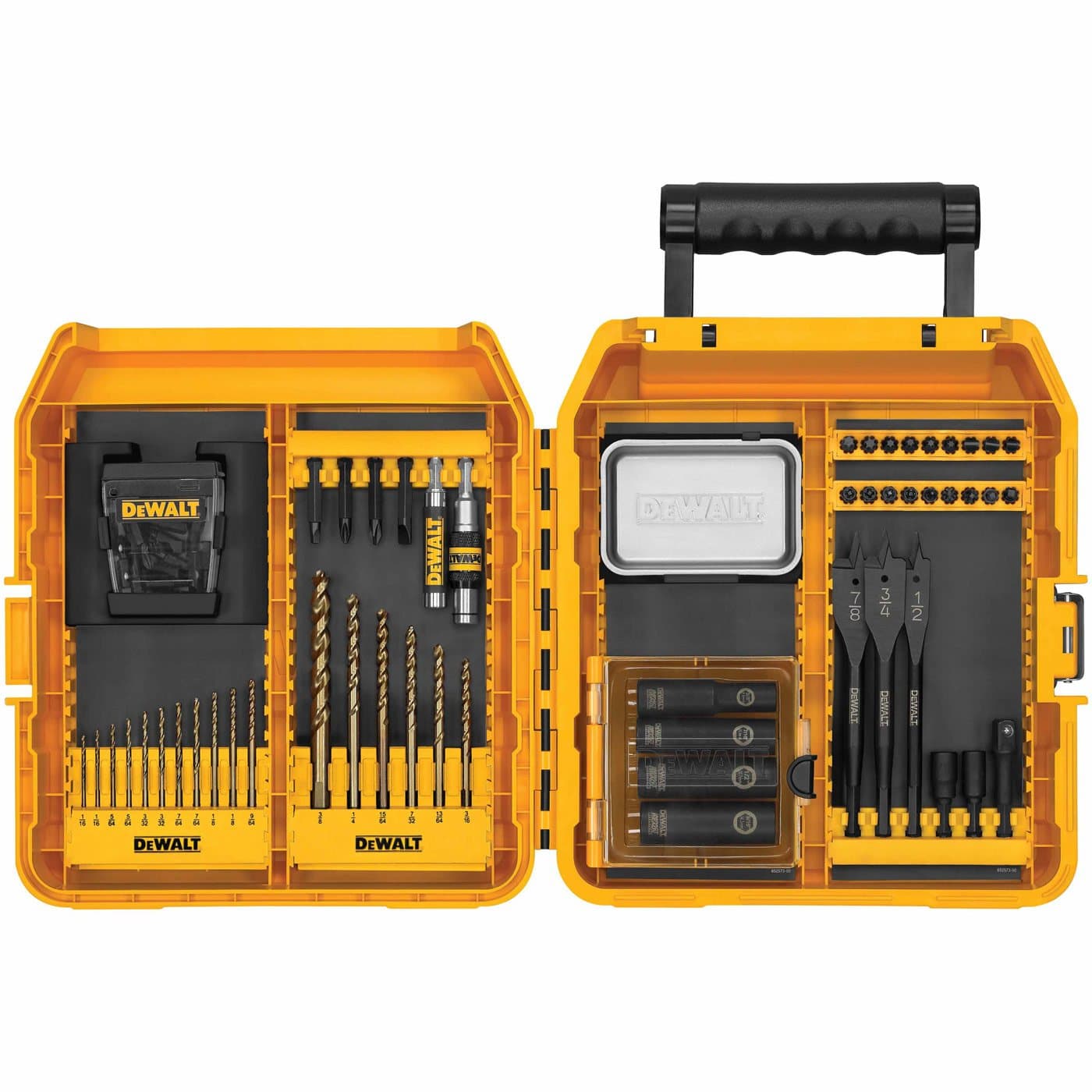 DEWALT Driver/Drill Bit Set with Carry Case, 65-Piece (DW2583)