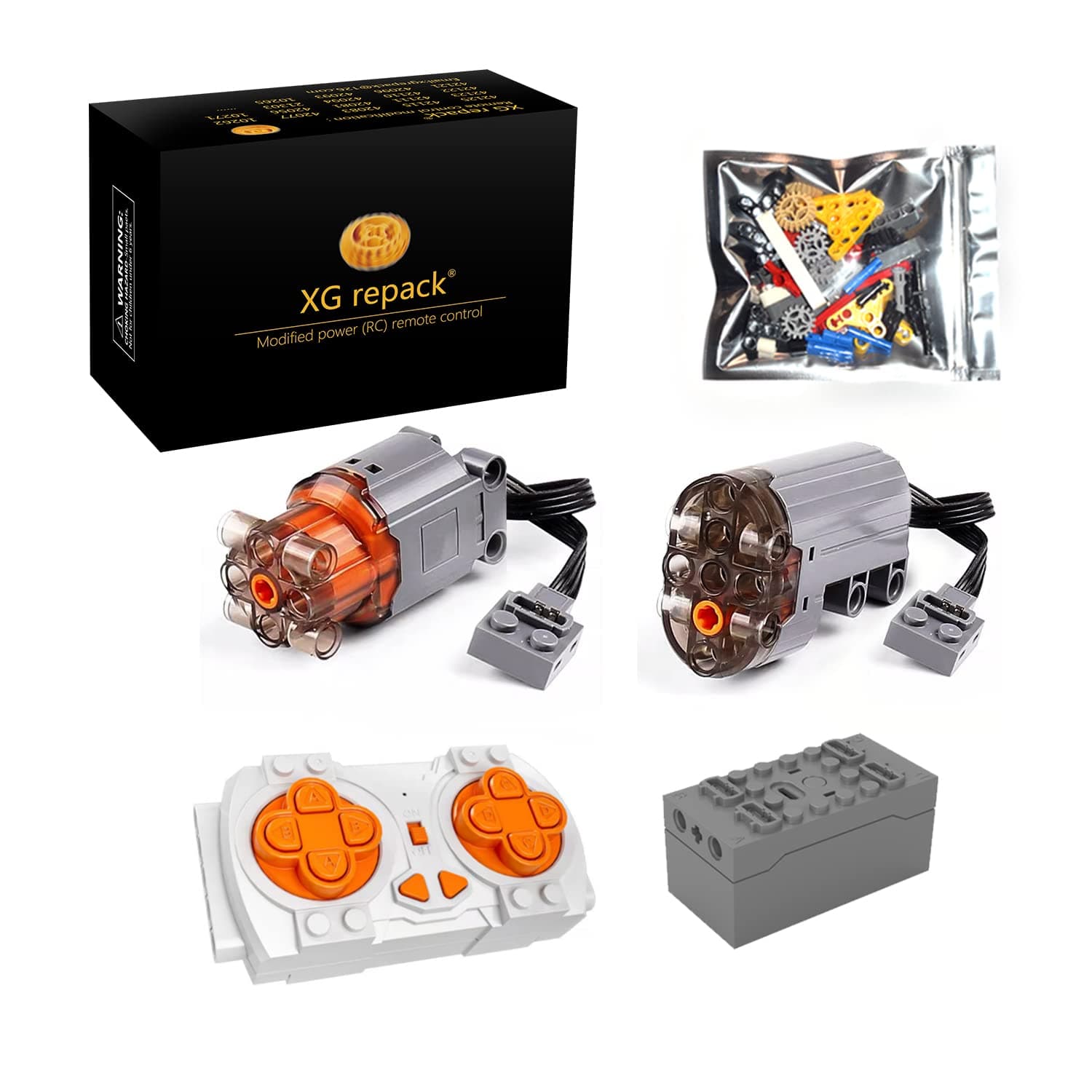 42151 Remote Control Motor Kit for Lego Technic 42162 Bugatti Bolide Racing Car Kit Motor Set (NOT Included The car Sets) (Motor)