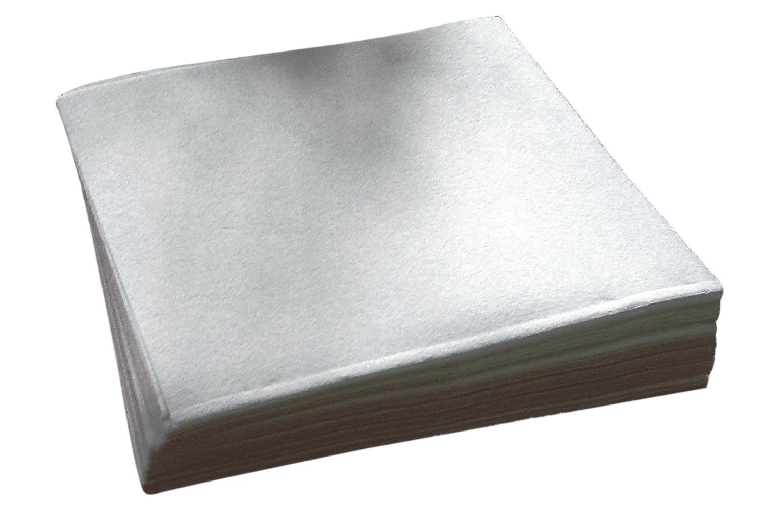 100 Precut Sheets- Machine Embroidery Stabilizer Backing - Tear Away - Medium Weight - 8"x8" - Fits 4x4 Hoops - 1.8oz