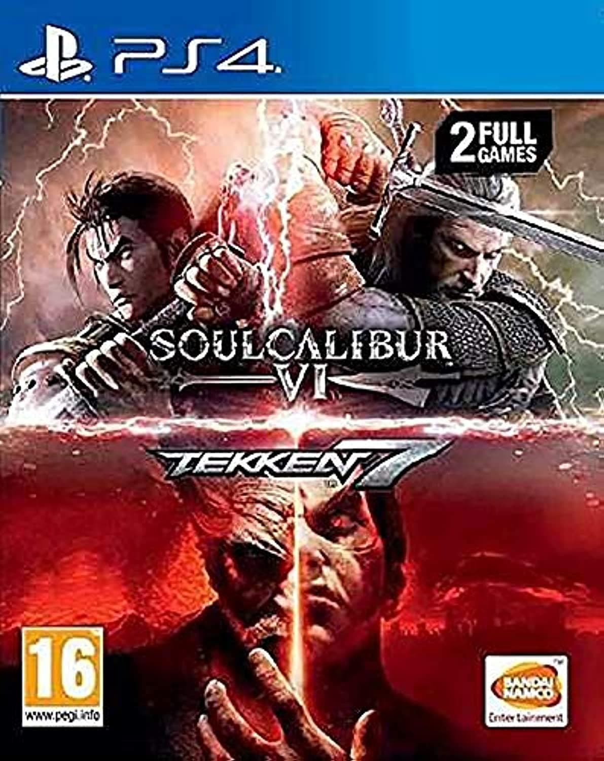 PS4 SOULCALIBUR VI PLUS TEKKEN 7 (R2) PEGI ENG STD (PS4)
