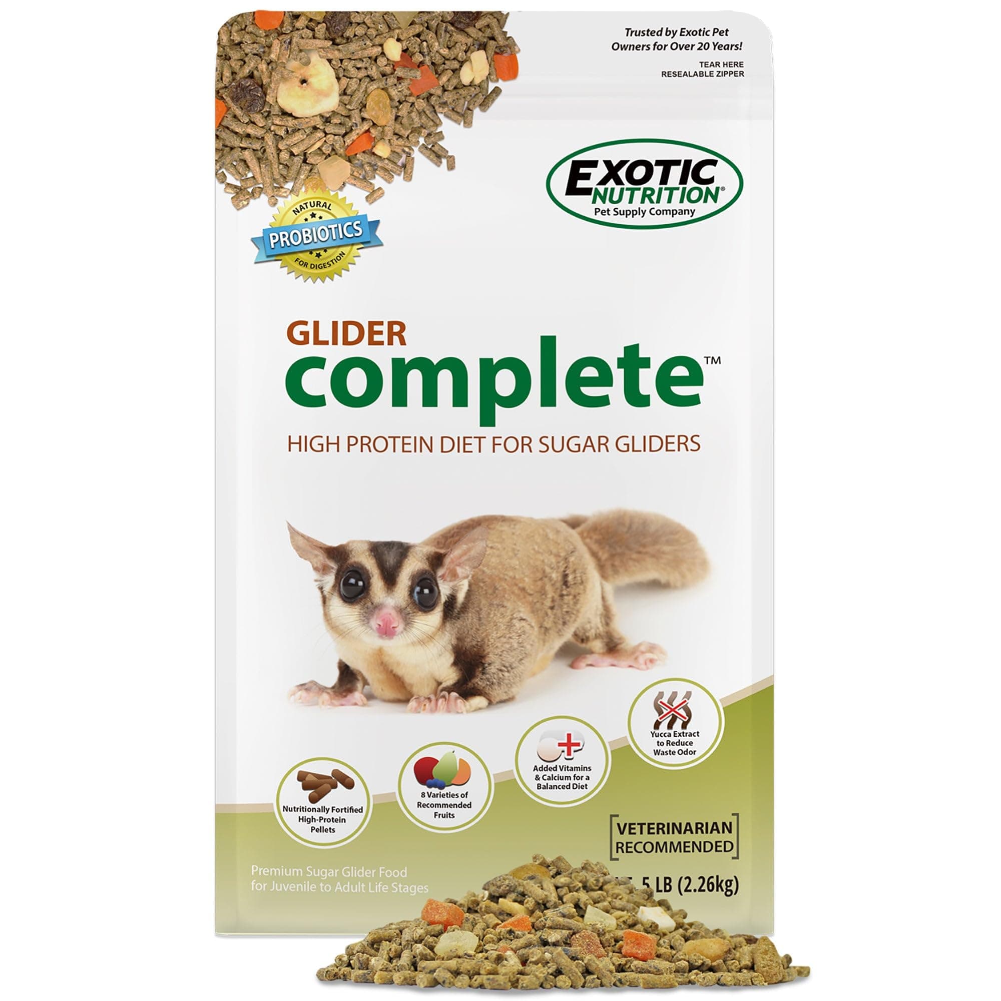 Exotic Nutrition Glider Complete 2 Lb