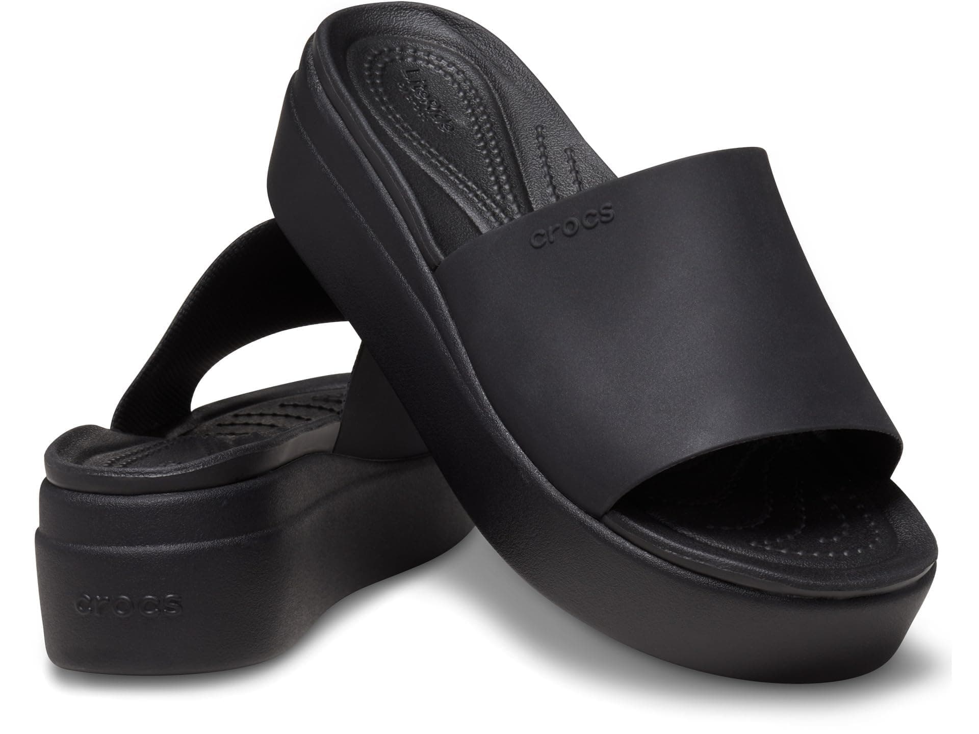 Crocs Brooklyn Women's Slide Low Wedge Sandals