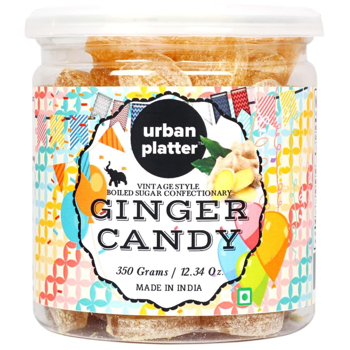 Urban Platter Ginger Candy, 350g