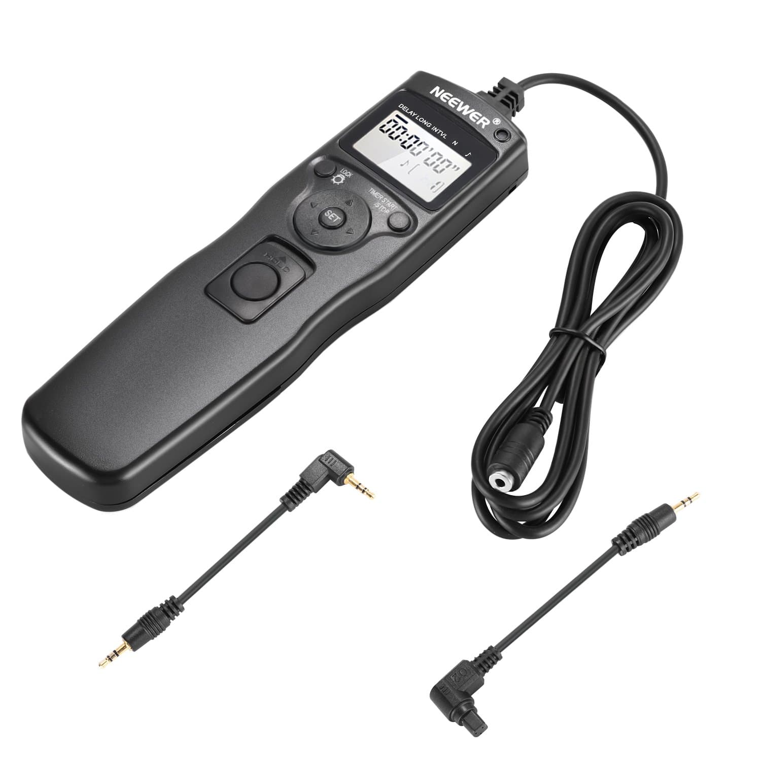 Shutter Release Timer Remote Control Cord Compatible with Canon EOS 550D/Rebel T2i, 450D/Xsi, 400D/Xti, 350D/XT, 300D 60D 600D 500D 1100D 1000D 10D 20D 30D 40D 50D