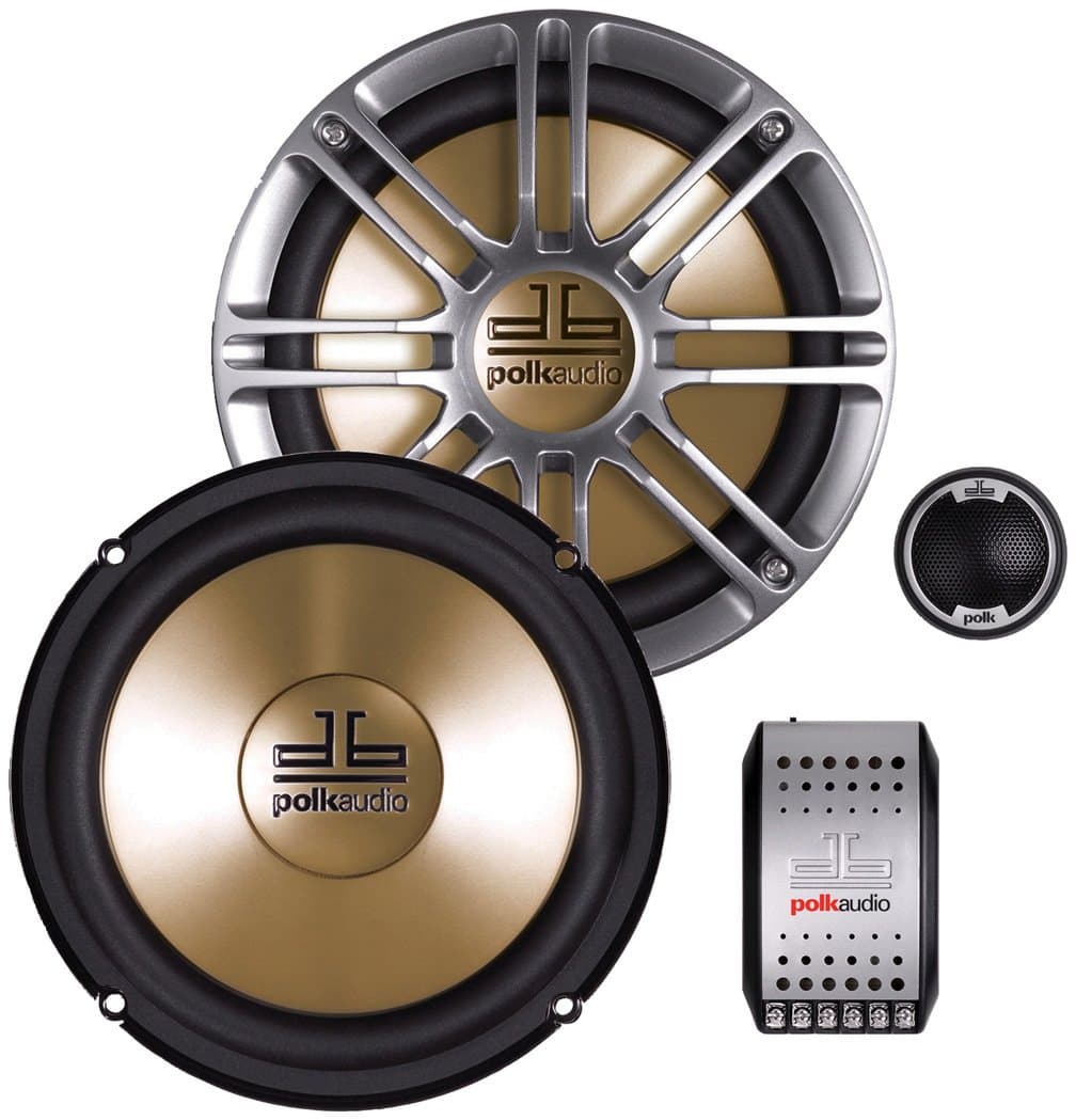 Polk Audio DB6501 6.5-inch 2 Way Component System (Silver)