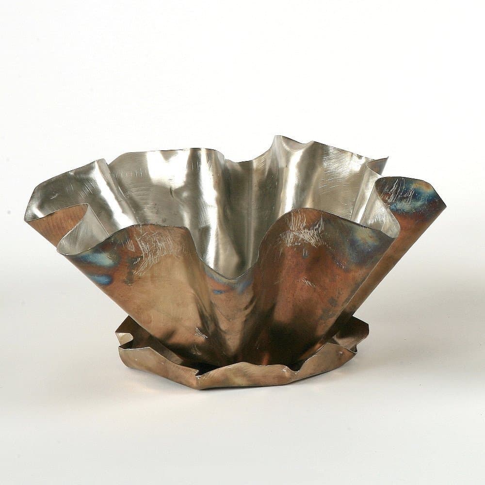 Staniless Steel Small Silver Flower Pot