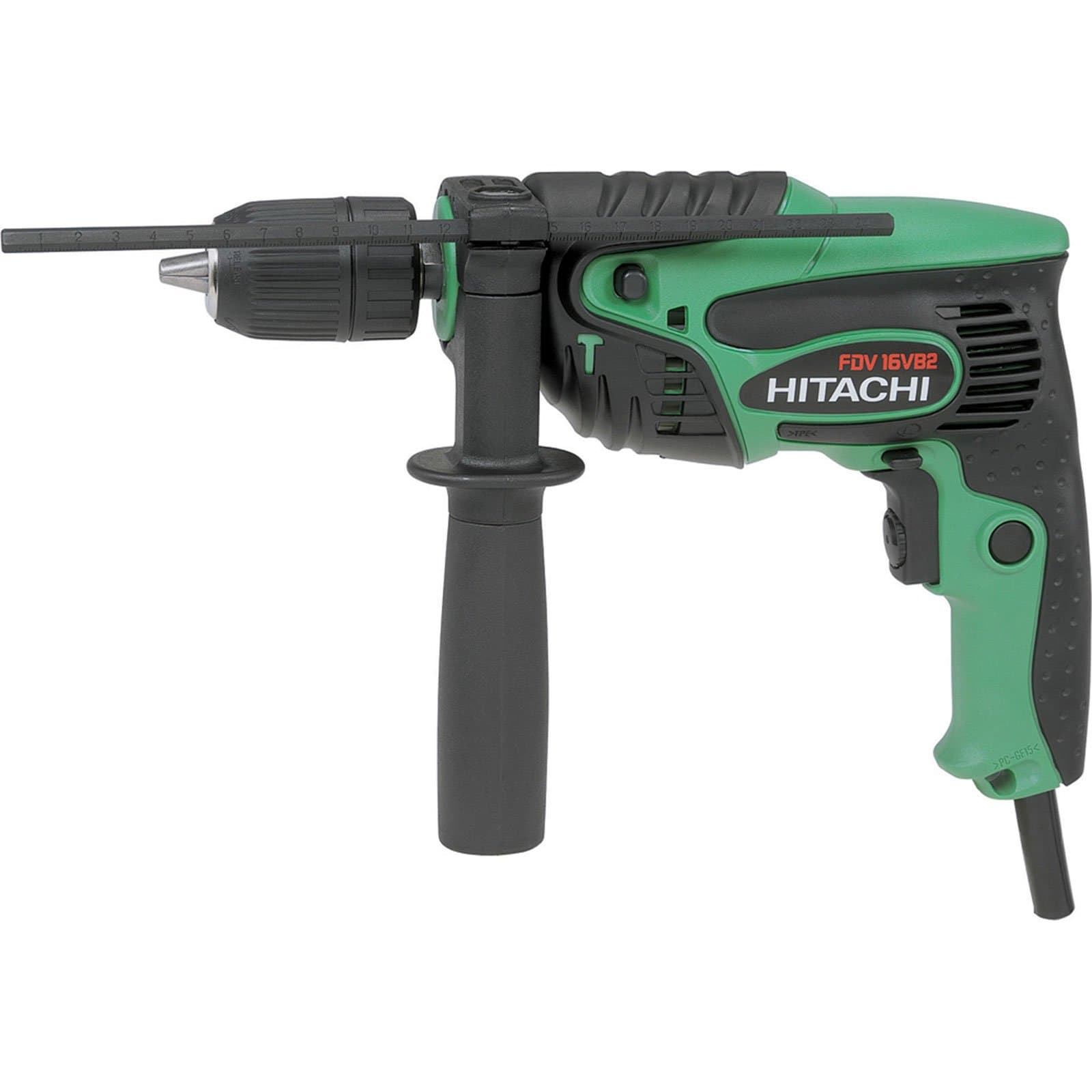 Precise Engineered Hitachi FDV16VB2 Electric Hammer Drill 550w 240v [Pack of 1] - w/3yr Rescu3® Warranty