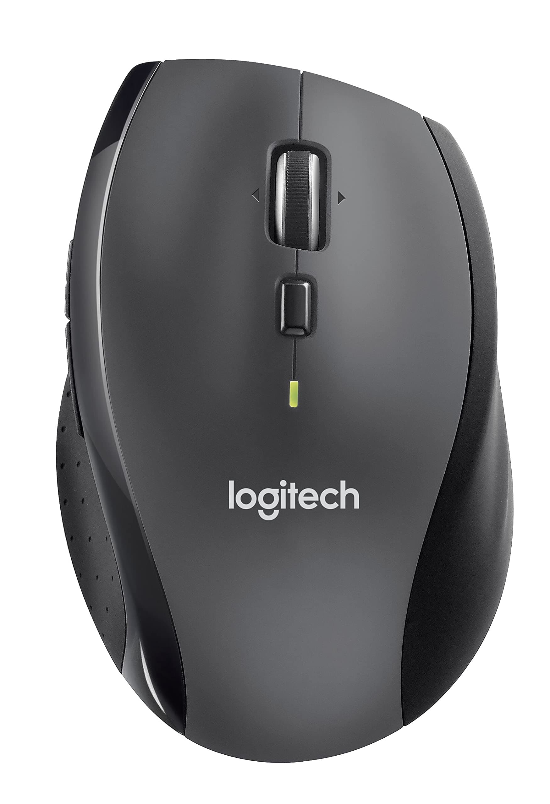 Logitech M705 Marathon Wireless Mouse, 2.4 GHz USB Unifying Receiver, 1000 DPI, 5-Programmable Buttons, 3-Year Battery, Compatible with PC, Mac, Laptop, Chromebook - Black