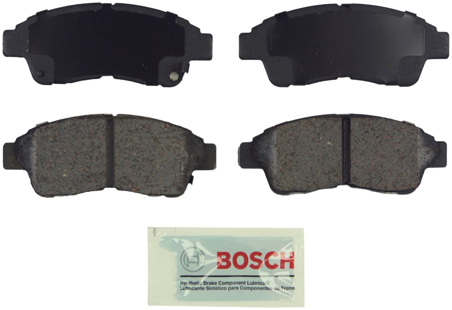 BOSCH BE562 Blue Ceramic Disc Brake Pad Set - Compatible With Select Geo Prizm; Toyota Camry, Celica, Corolla, RAV4; FRONT