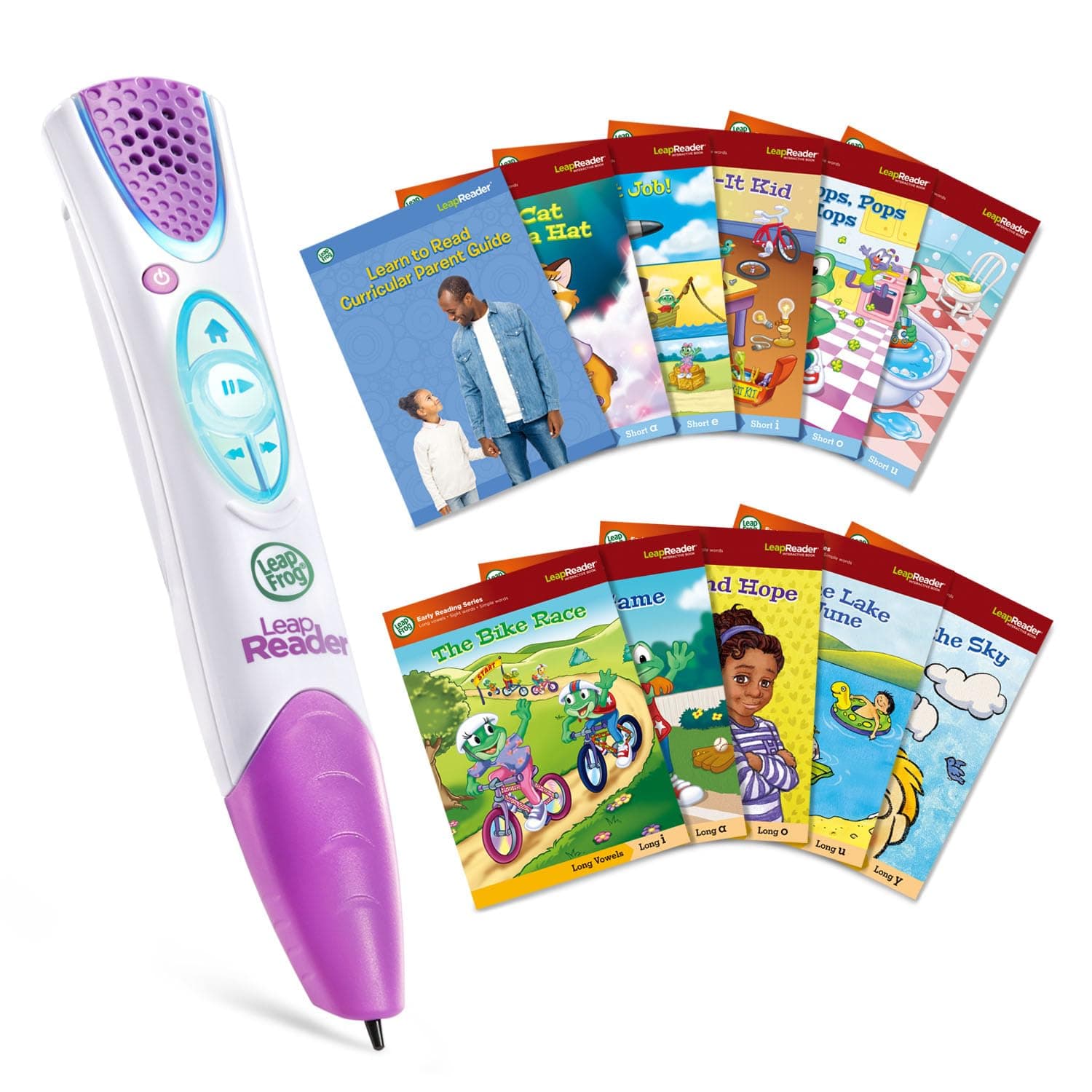 LeapReader System Learn-to-Read 10 Book Mega Pack, Pink