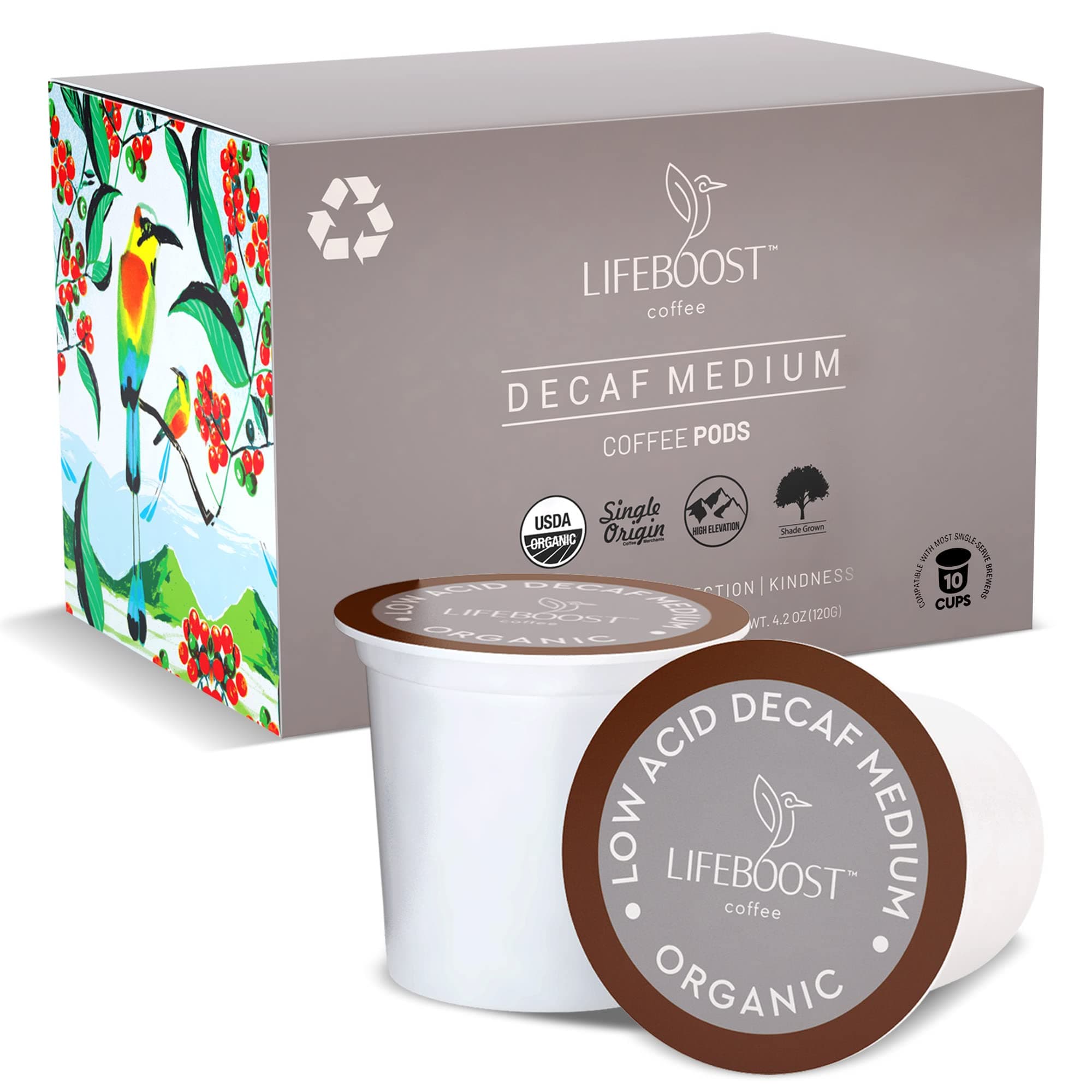 Decaf Medium Roast Coffee Pods
