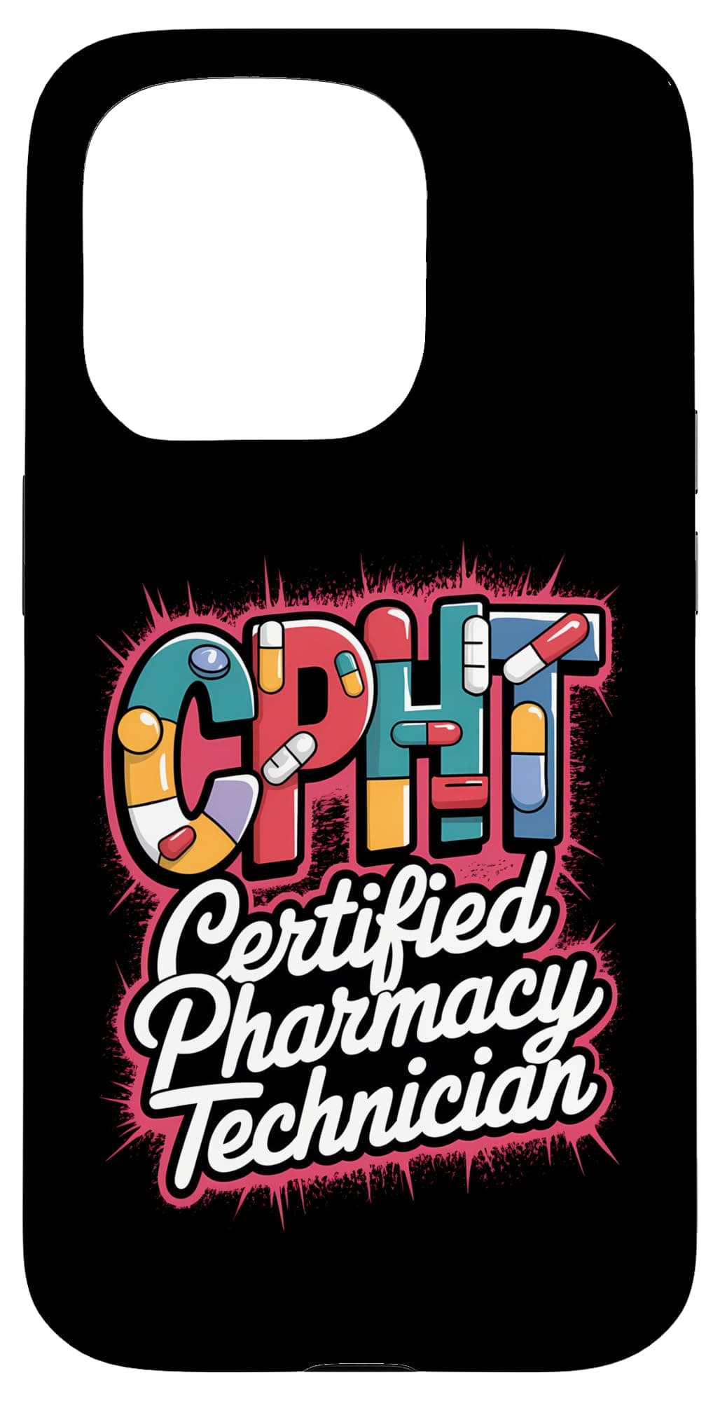 iPhone 15 Pro Certified Pharmacy Tech CPHT Pharmacist Case