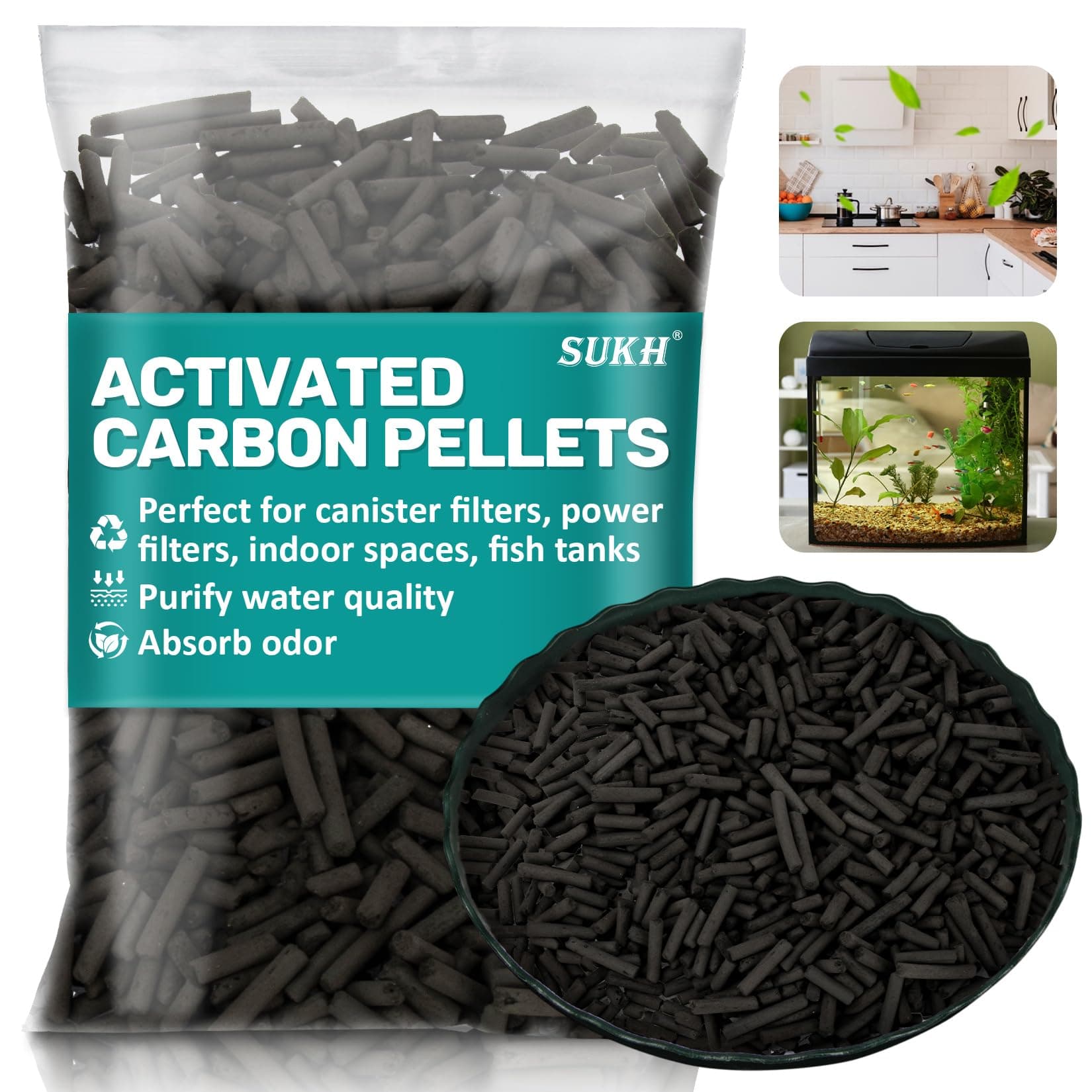 Sukh Activated Carbon Pellets