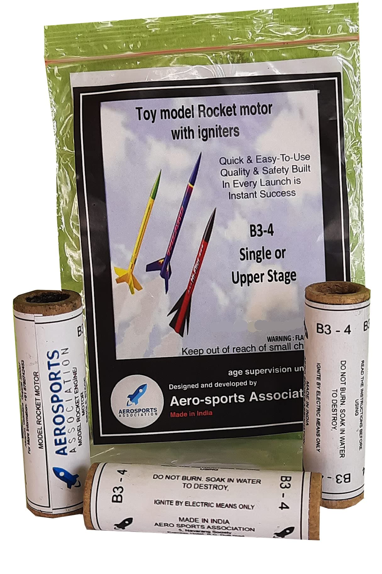 Toy Model Rocket Motor ( B Class),,