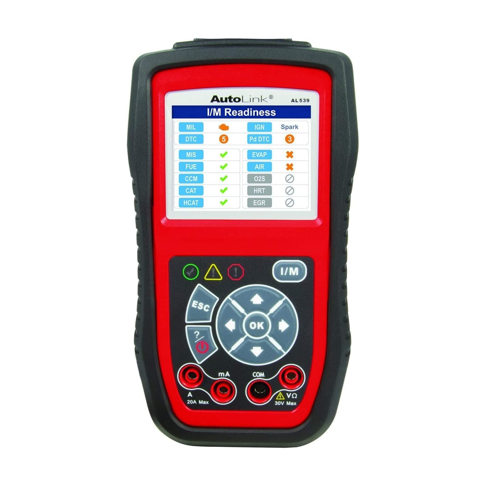 Autel AL539 OBD2 Scanner Code Reader Electrical Test Tool with AVOmeter Function (Upgraded Version of AL519)
