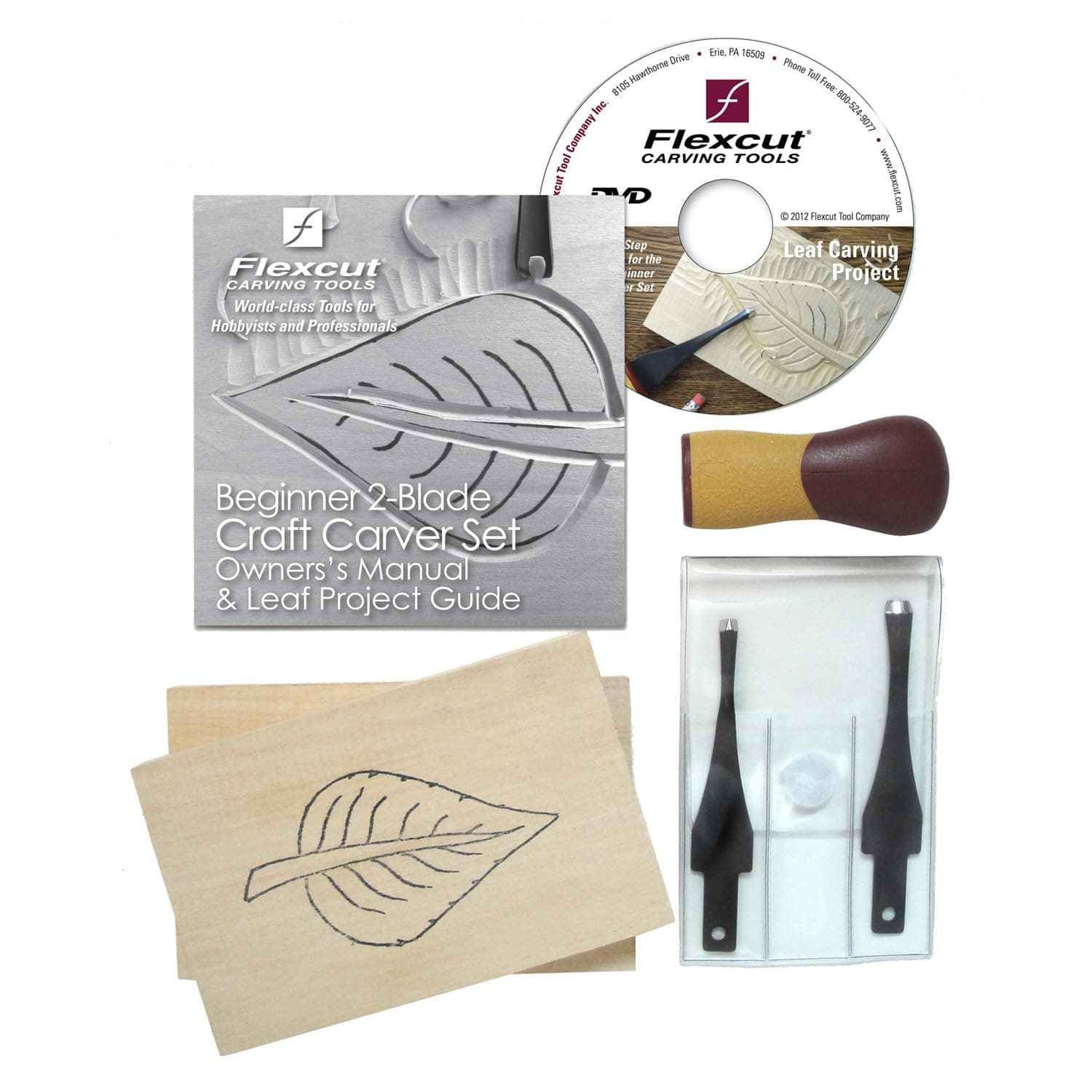 Beginner 2-Blade Craft Carvers Set