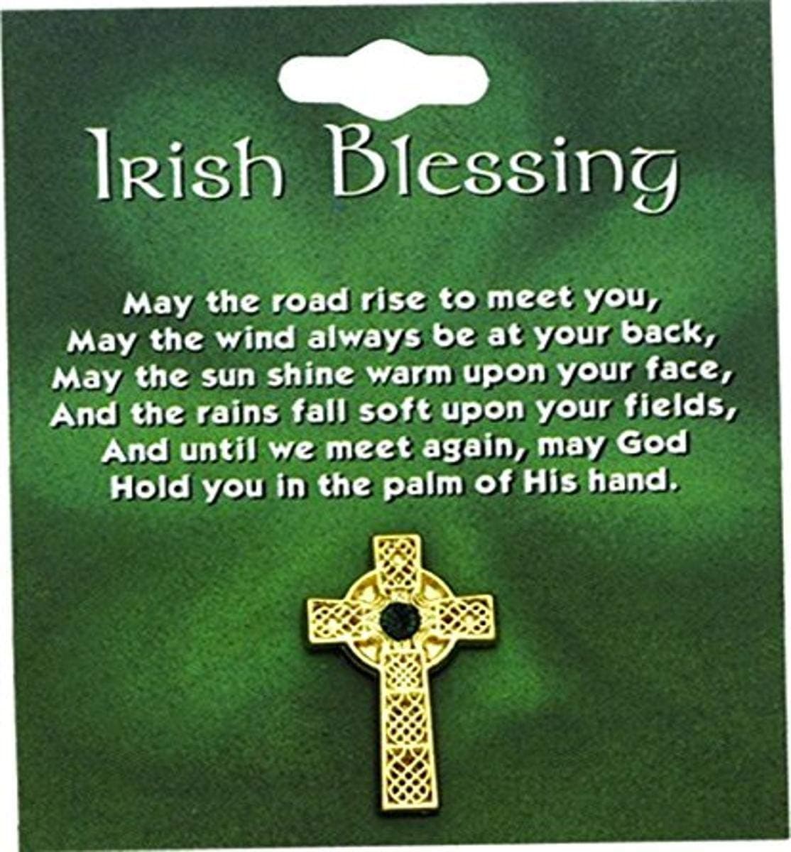 Gold Celtic Cross Tack Pin